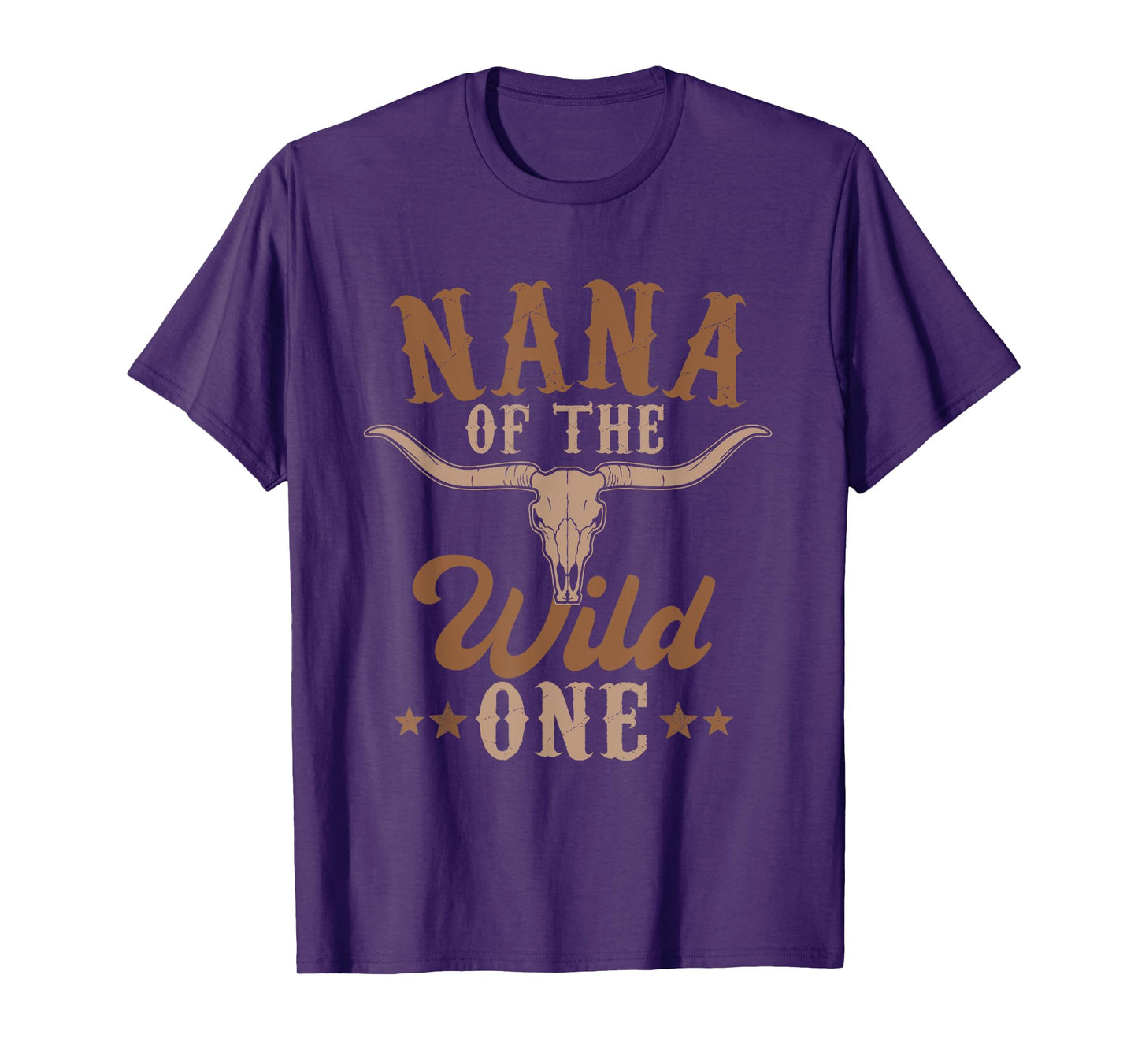 Nana Of The Wild One Cowboy Western Rodeo Party Matching T-Shirt