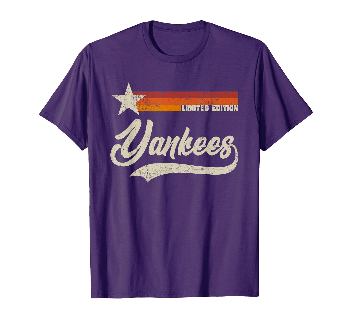 Vintage Yankees Name Retro Gift Sports Lover Mens Women Boys T-Shirt