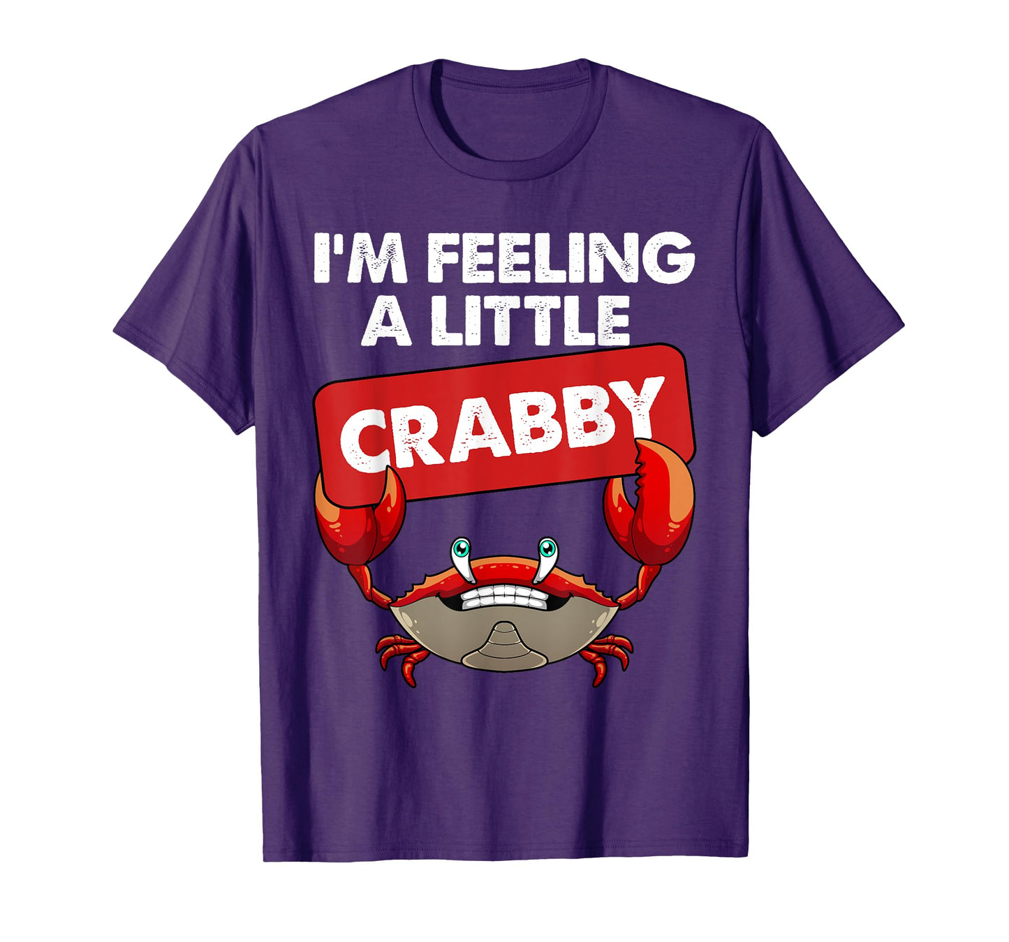 Funny Crab Costume For Men Women Crab Eating Fan Crab Lover T-Shirt