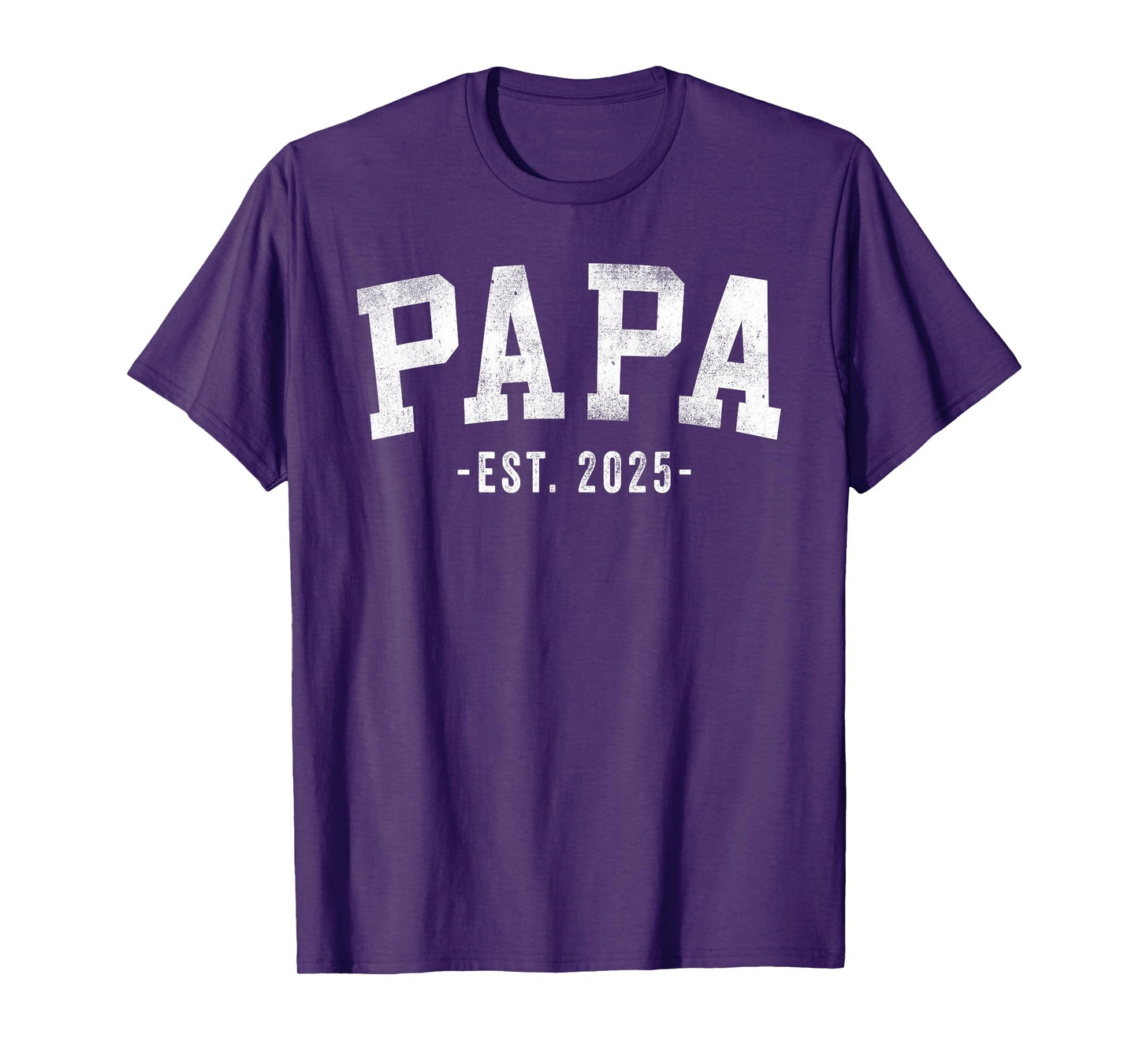 Papa 2025 Papa To Be New Papa Gifts Classic Bold Font T-Shirt