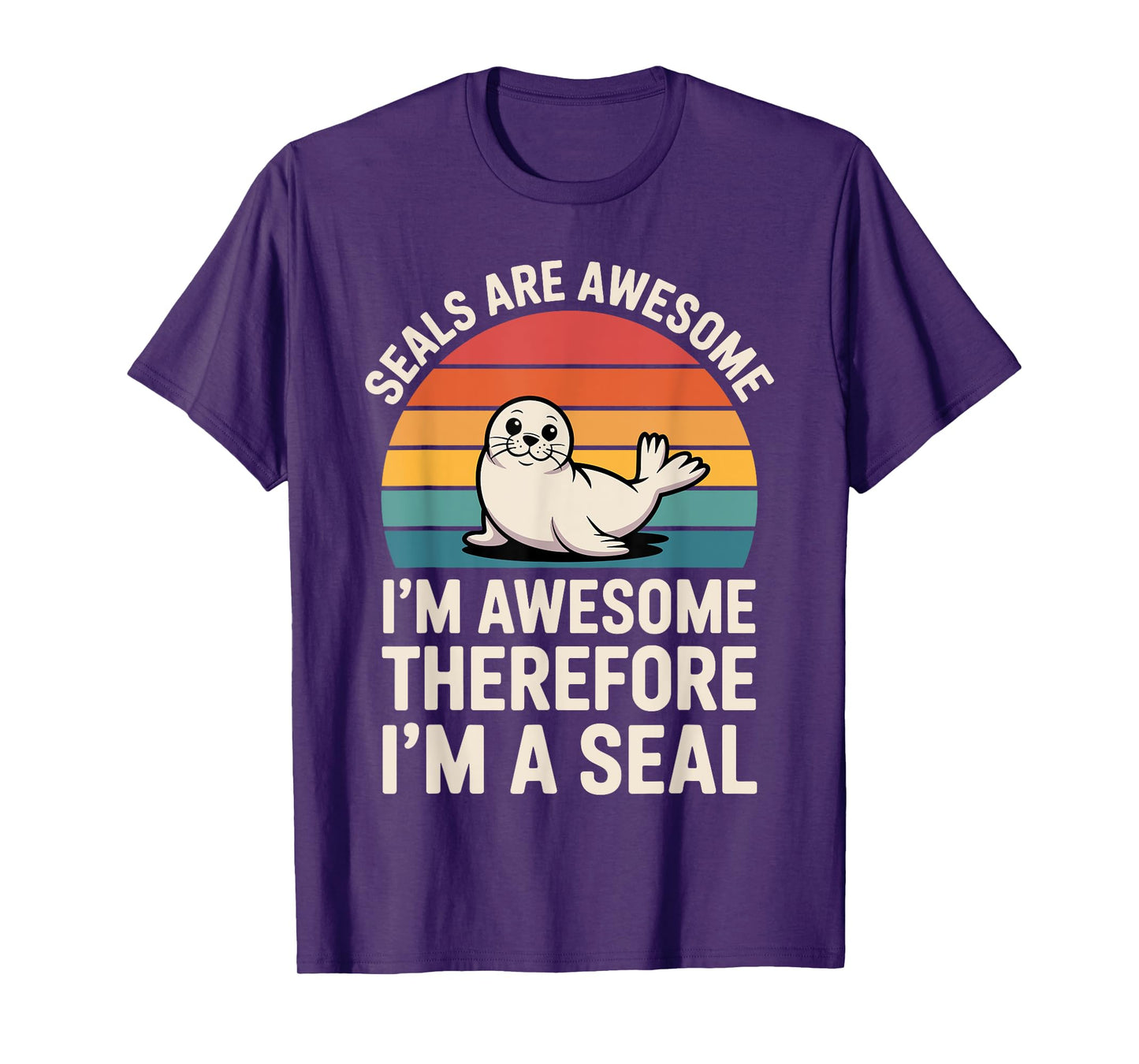 Funny Seal Costume for Men Women Kids Sea Lion Seal Lover T-Shirt