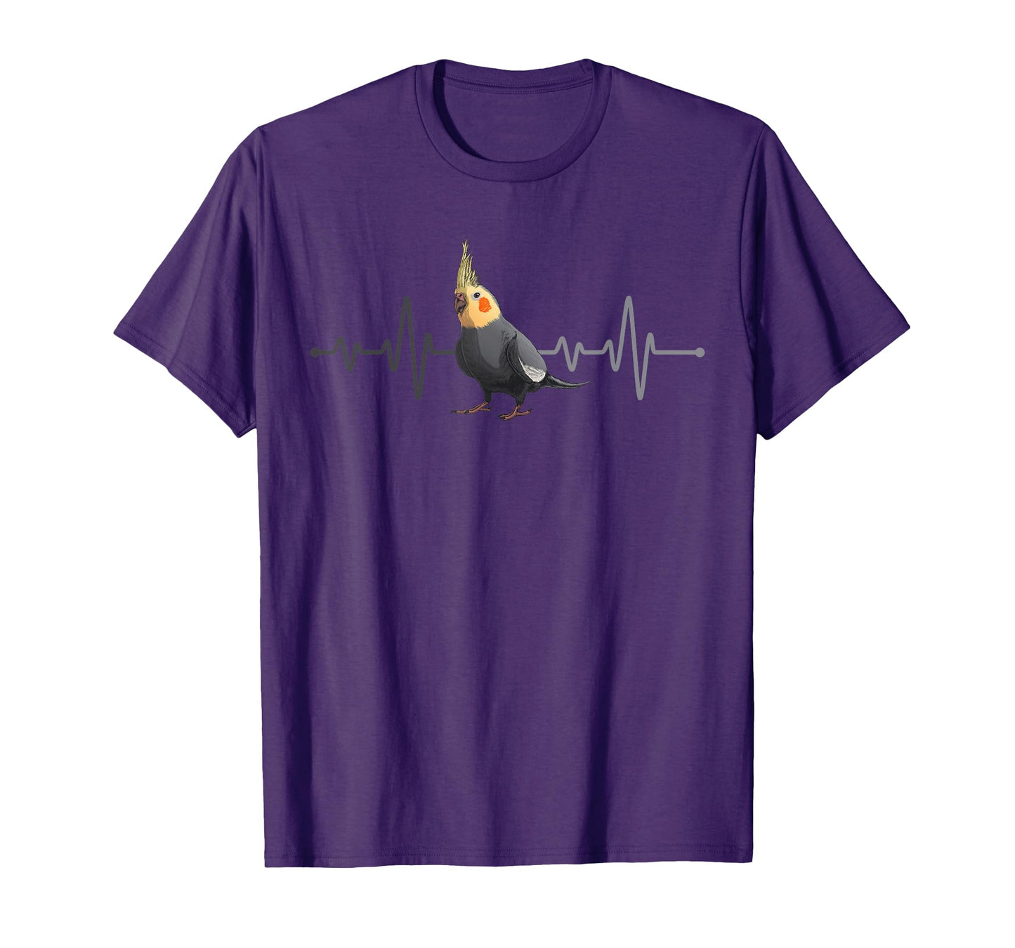 Cute Cockatiel Design For Men Women Kids Parrot Bird Lover T-Shirt