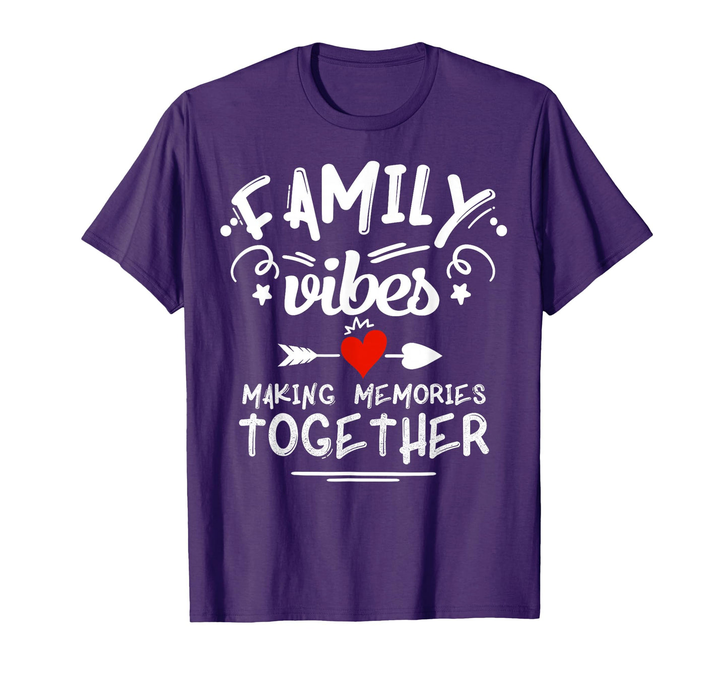 Family Vibes Making Memories 2025 Family Reunion Matching T-Shirt