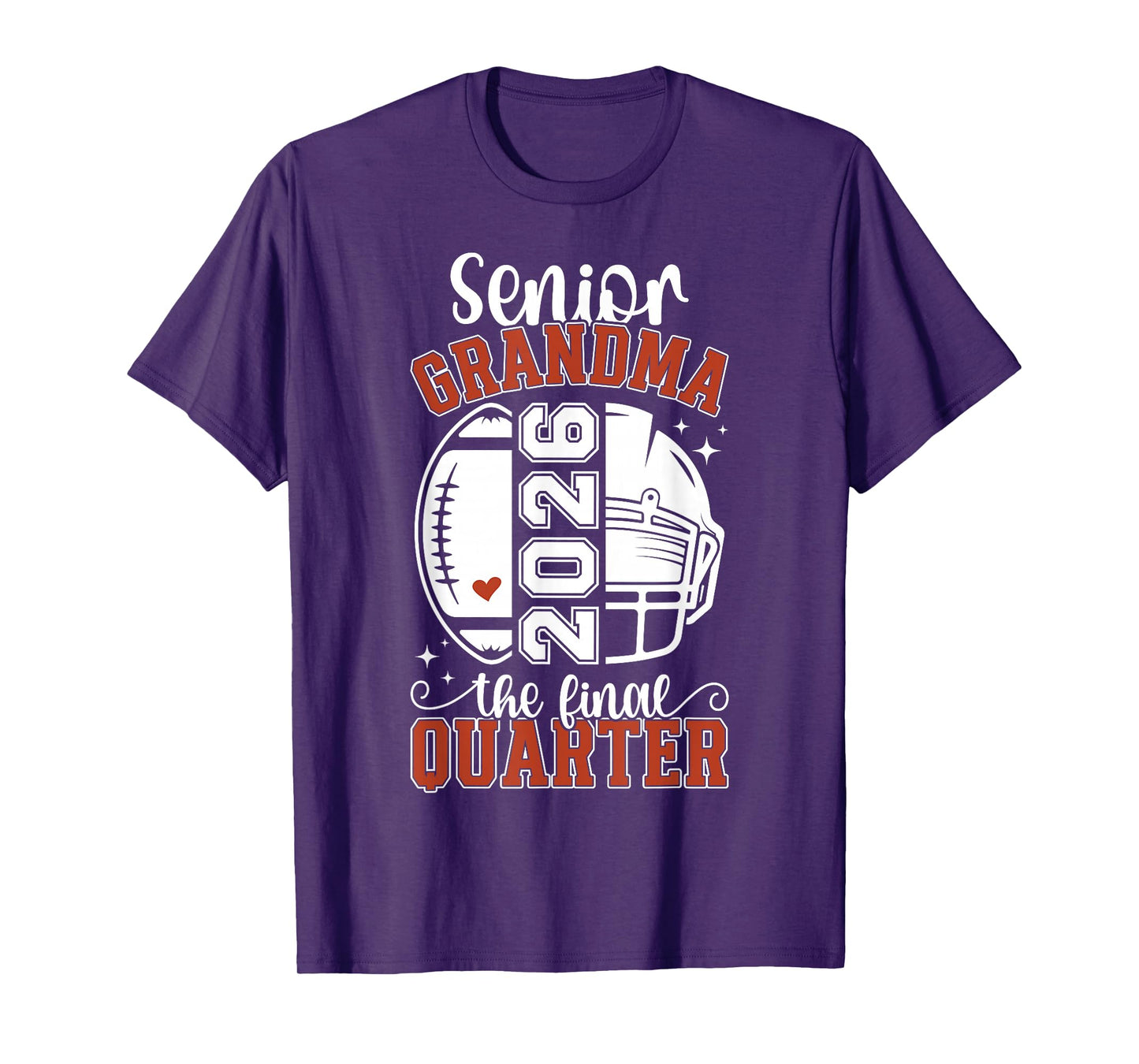 Football Senior Grandma 2026 Football Senior Grandmother T-Shirt