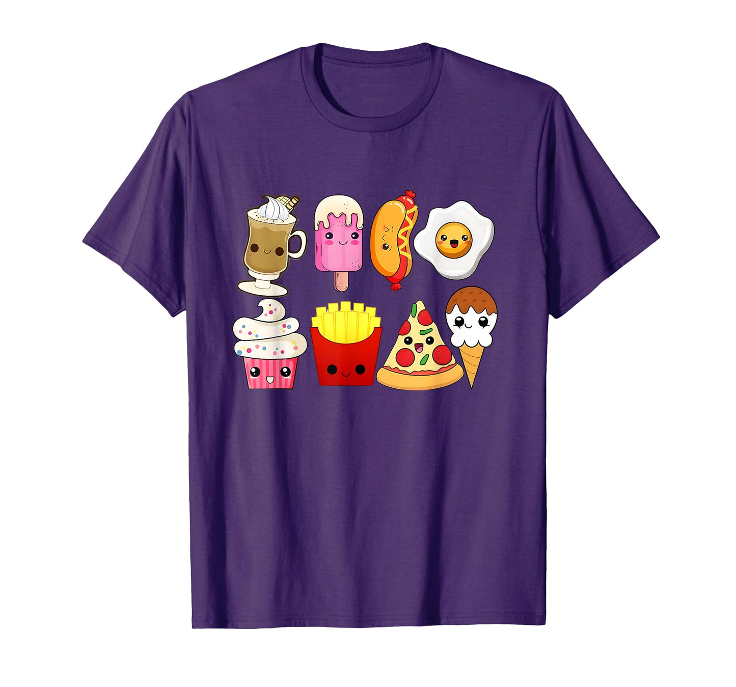 Cute Fast Food Lover Food Lover Gift Men Women Boy Girl T-Shirt