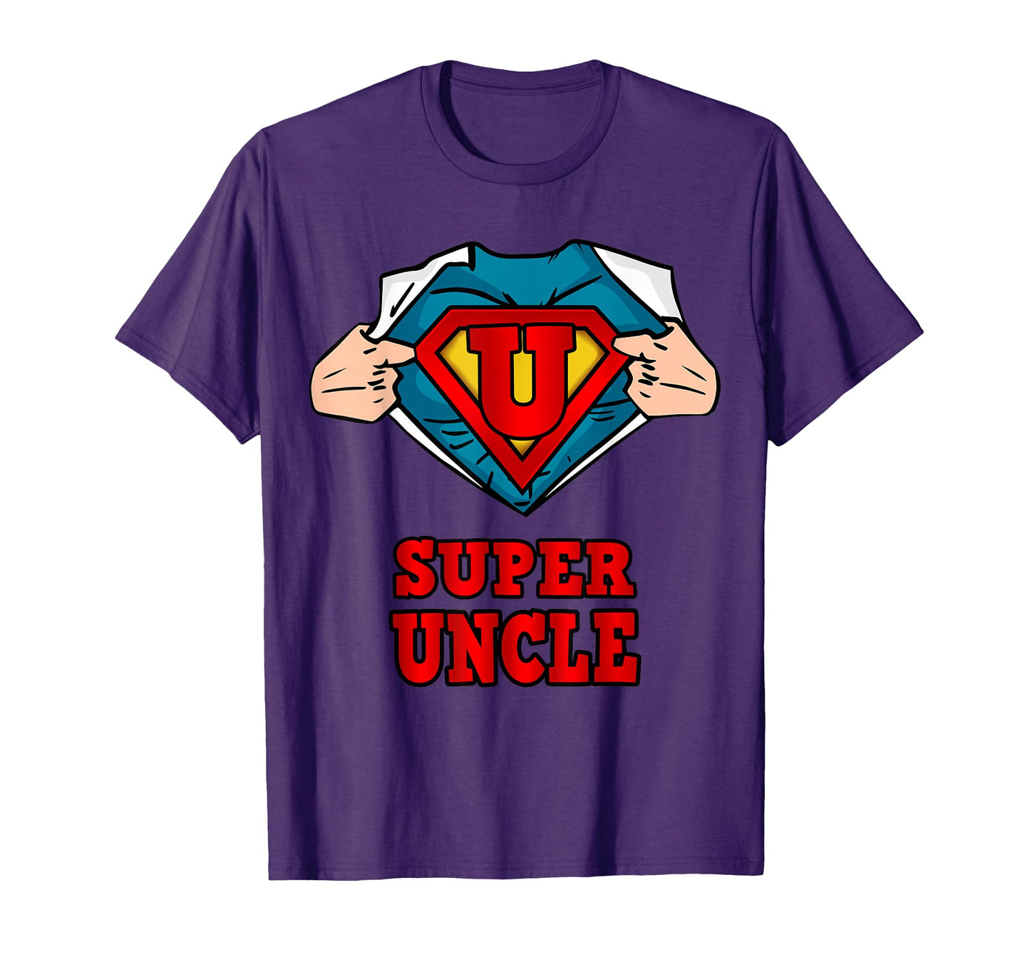 Super uncle Superhero - Great gift from niece and neph T-Shirt
