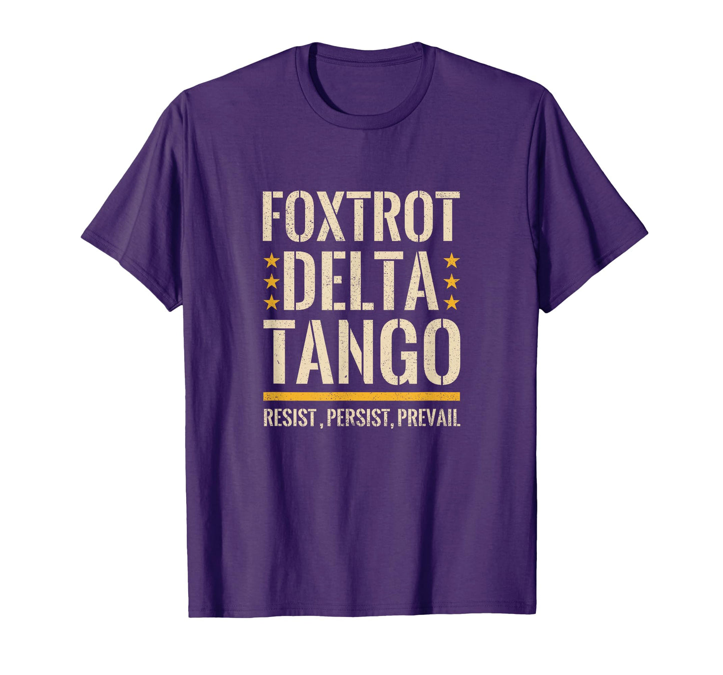 Foxtrots Deltas Tangos Resist Camo Camouflage Parks Hunting T-Shirt