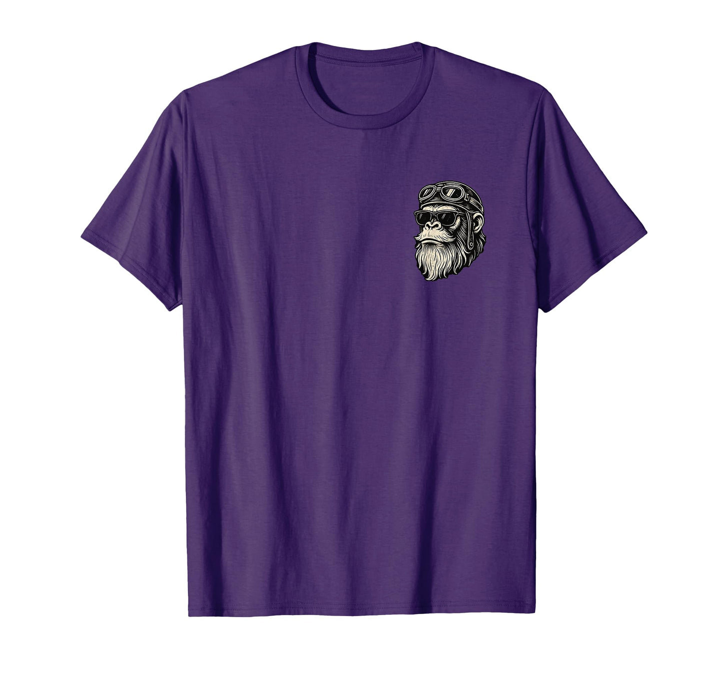 Touch My Beard and Tell Me I'm Pretty Funny Monkey Saying T-Shirt