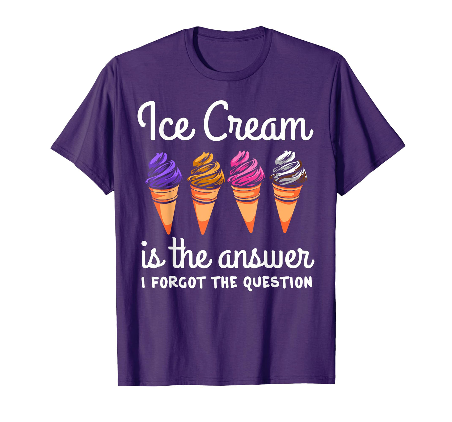 Cool Ice Cream Costume for Men Women Dessert Ice Cream Lover T-Shirt