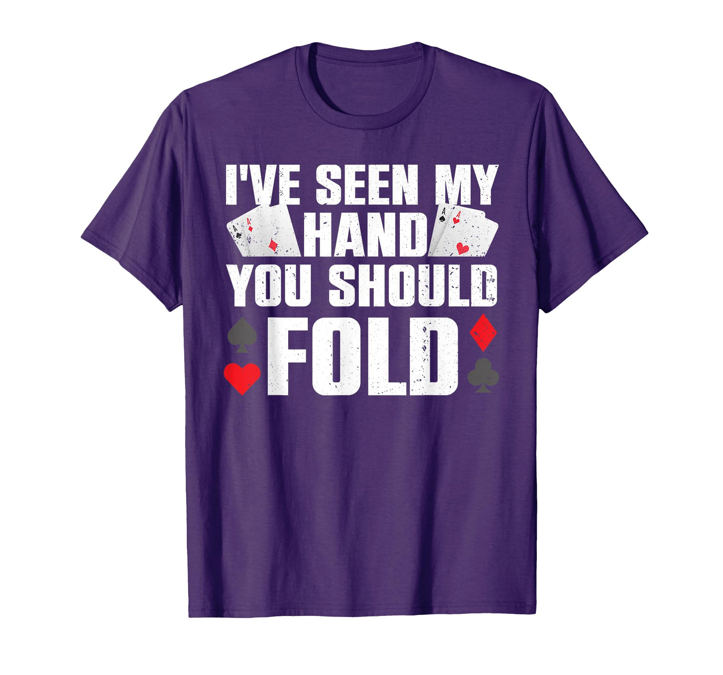 Funny Poker Player Art For Men Women Gambler Casino Lover T-Shirt