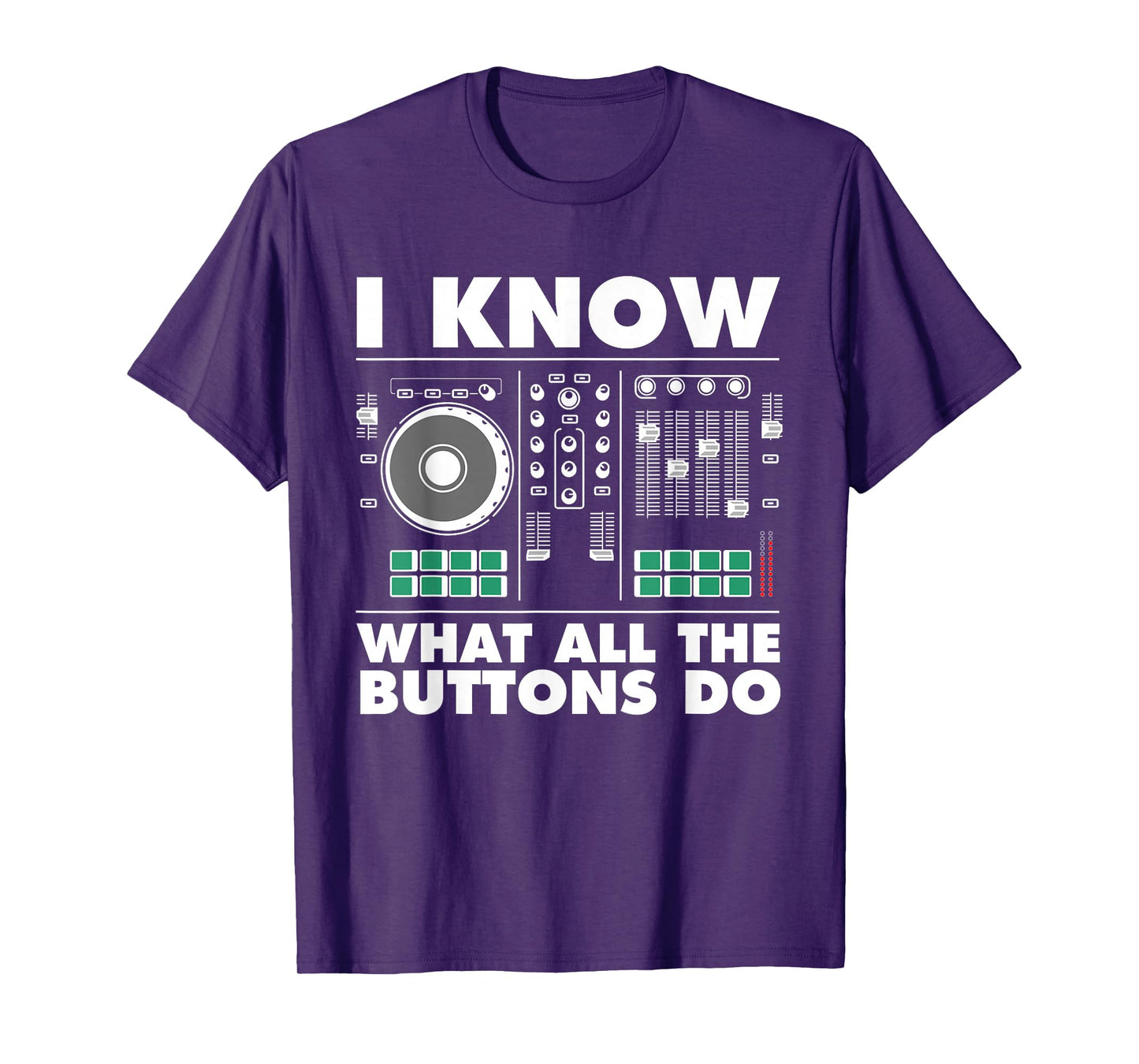 Funny DJ Art Men Women Music Producer Disc Jockey Lover DJ T-Shirt
