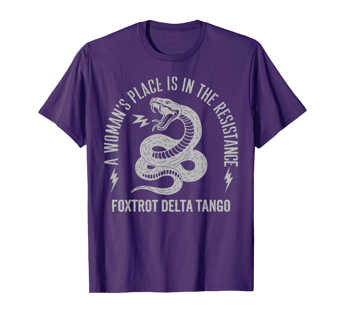 Snake A Woman's Place Is In The Resistance T-Shirt