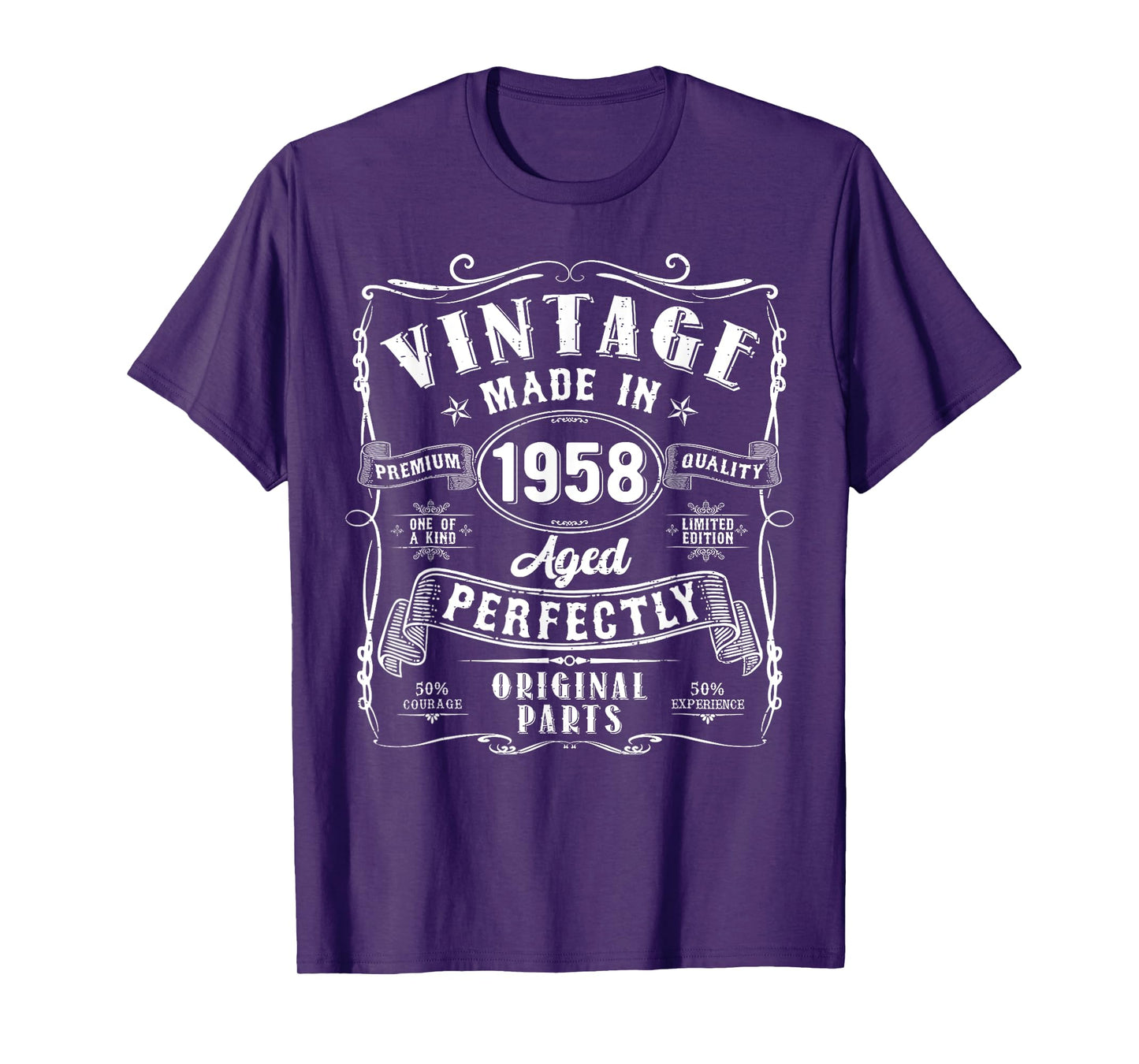 Vintage 1958 Funny 67th Birthday Gifts 1958 67 Years Old T-Shirt