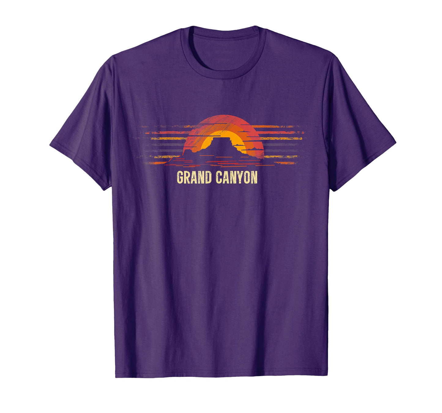 Grand Canyon - US National Park Vintage Men Women Kids Retro T-Shirt