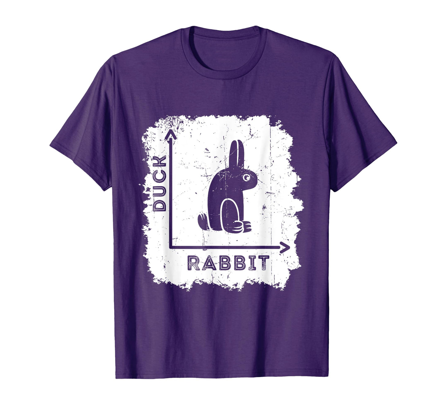 Wittgensteins Rabbit Duck Illusion Math Geek Physics Nerd T-Shirt