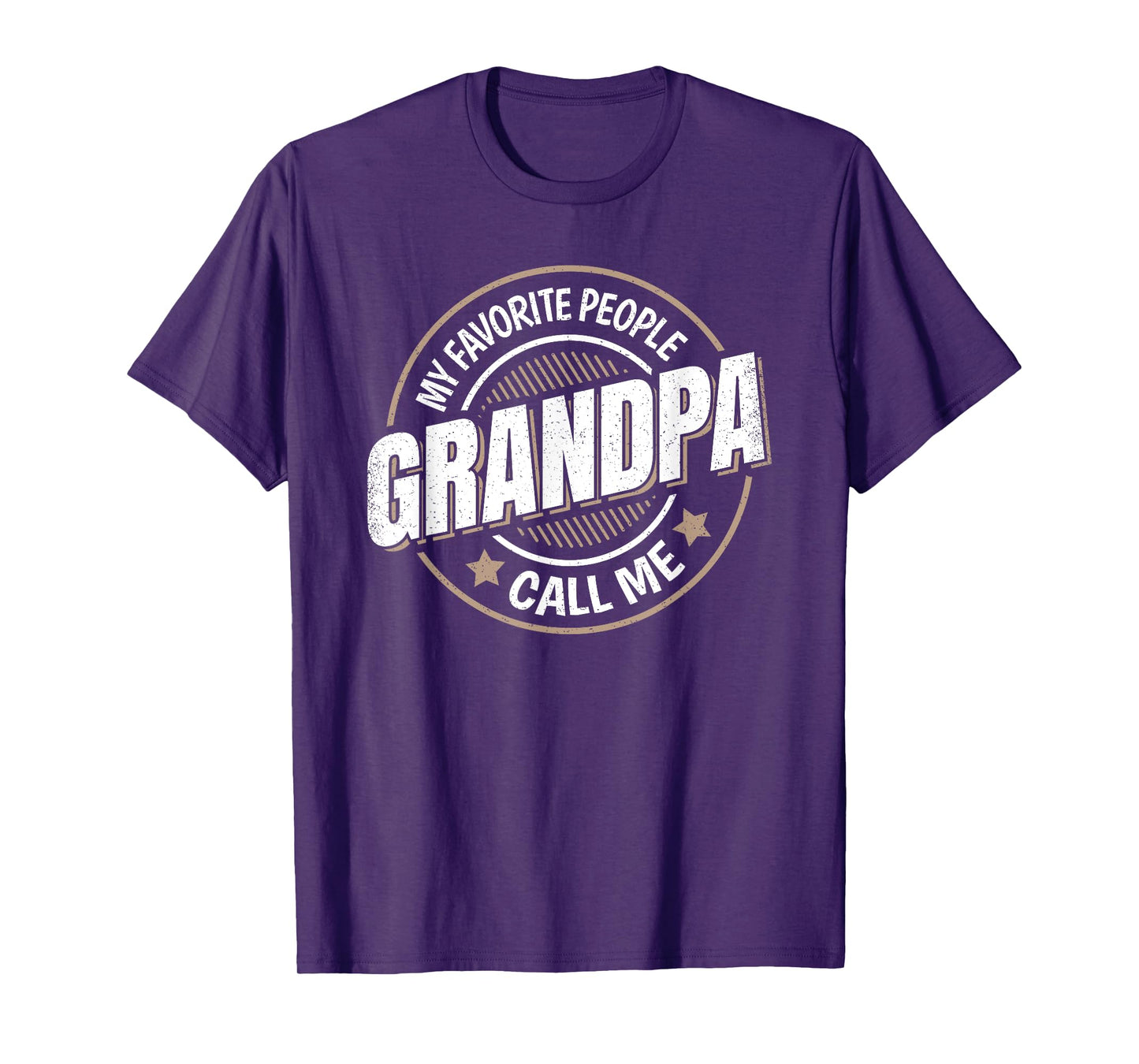 My Favorite People Call Me Grandpa Funny Grandpa Saying T-Shirt