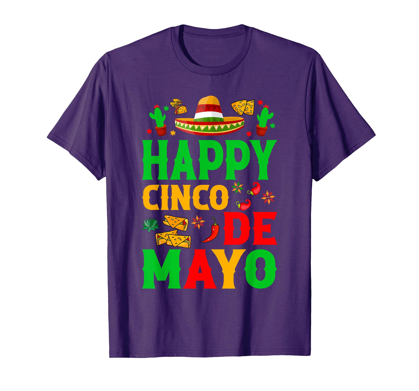 Happy Cinco De Mayo Mexican Fiesta Squad 5 De Mayo Mexican T-Shirt