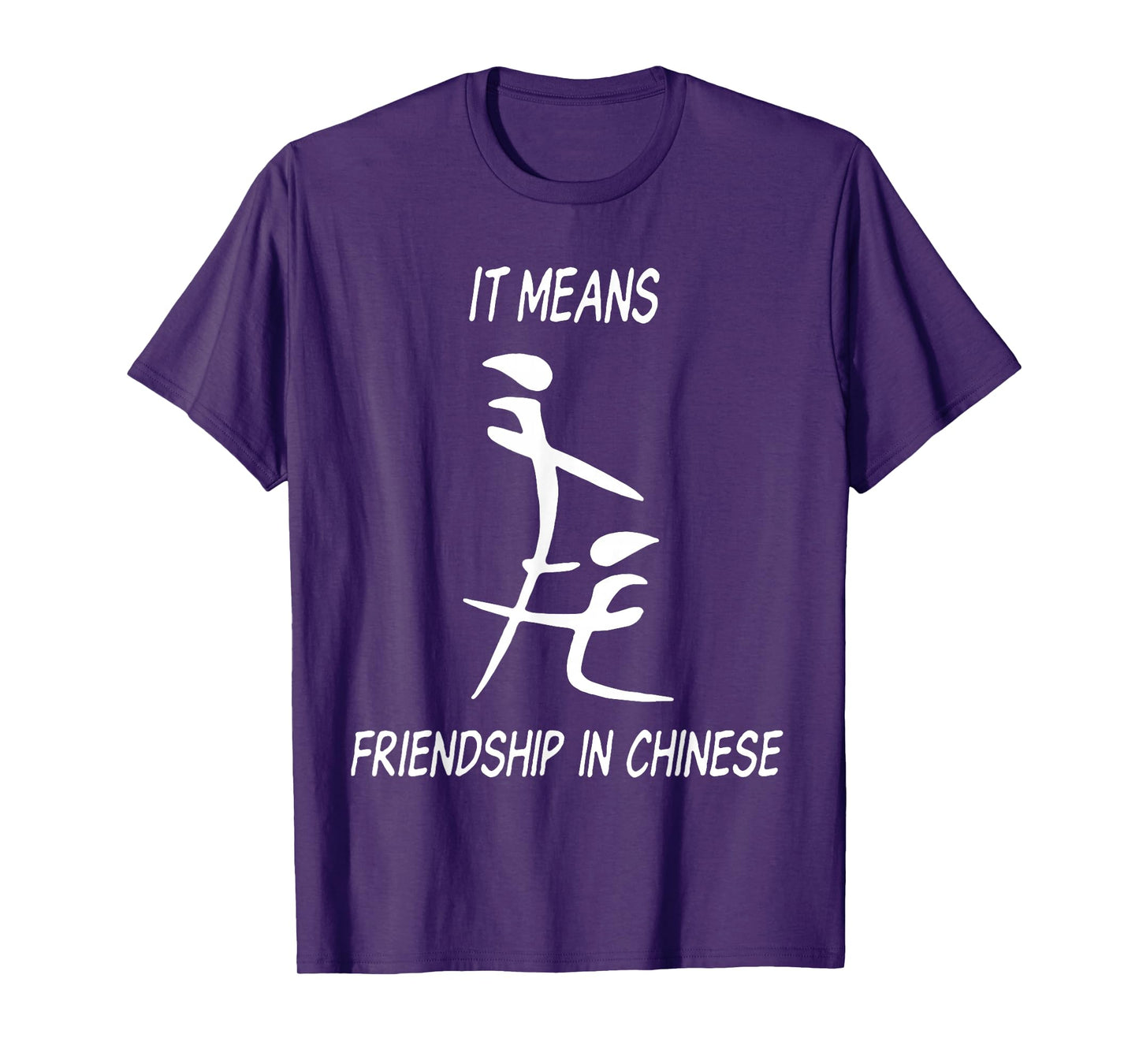 It Means Friendship in Chinese T-Shirt