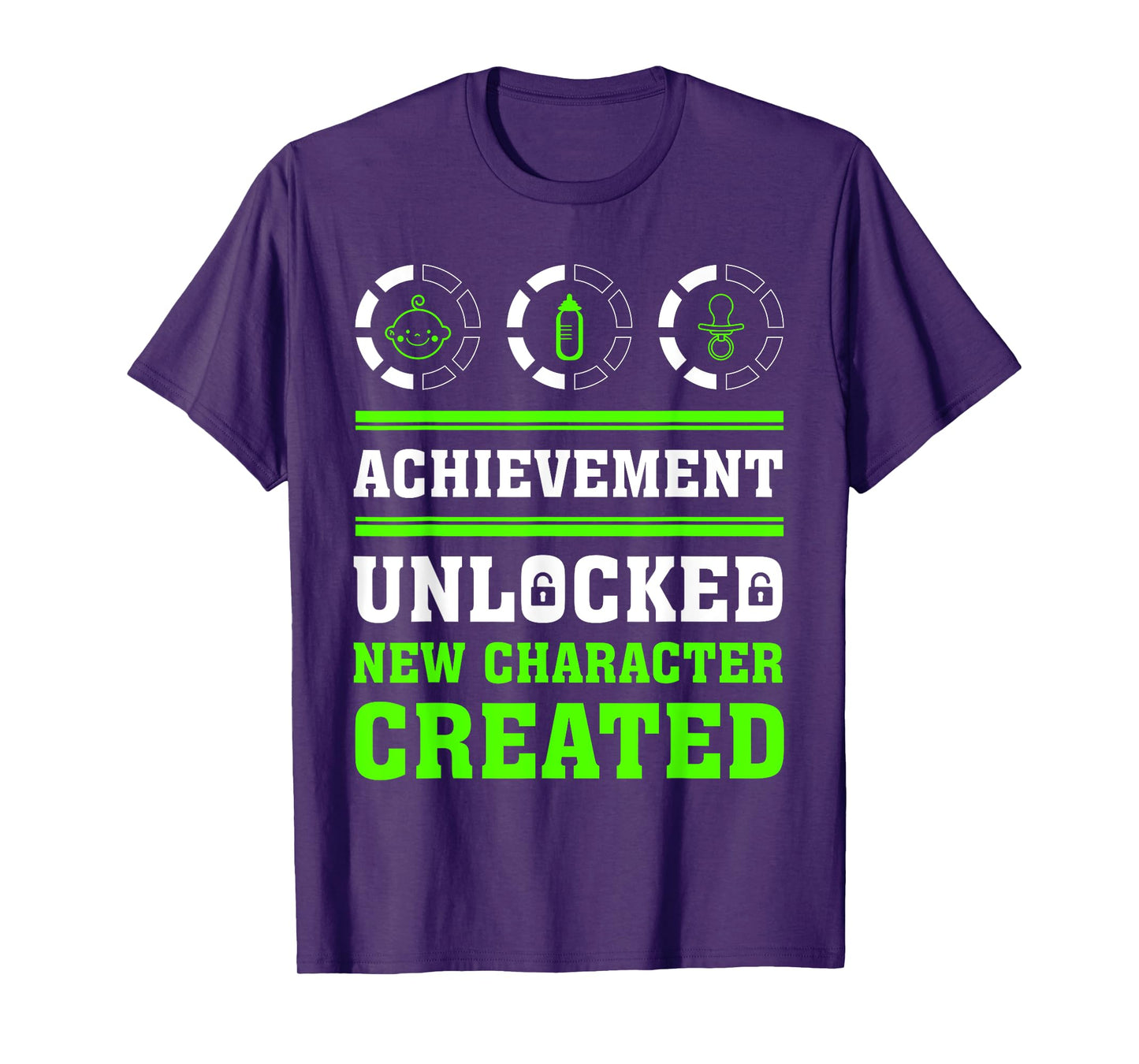 Achievement Unlocked new Character Created T-Shirt