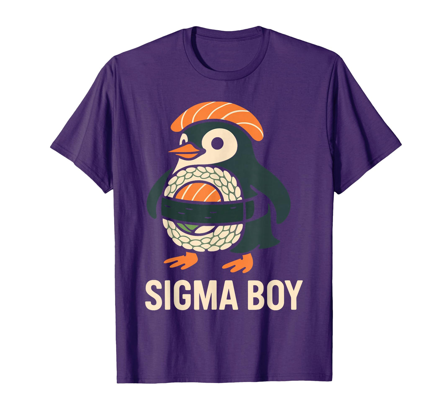 Sigma Boy Italian Brainrot Funny Meme Penguin T-Shirt