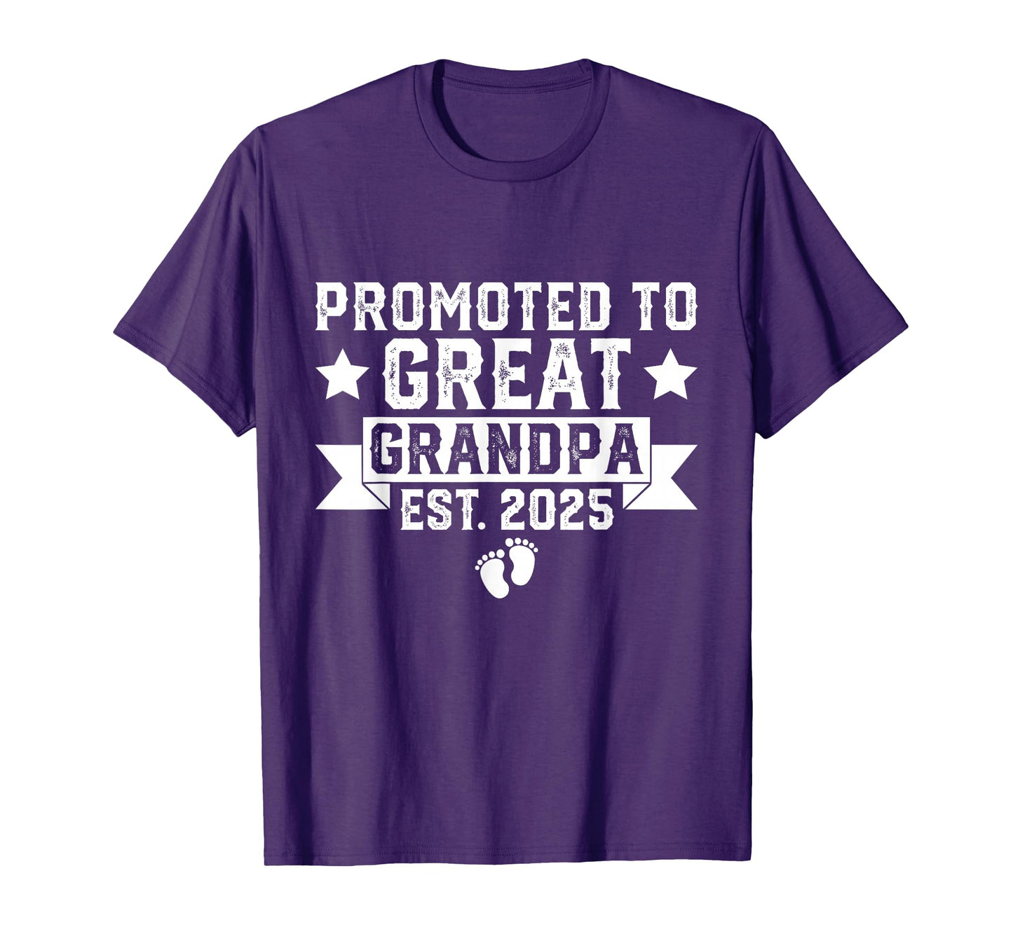 Soon to Be Great Grandfather, Promoted to Great Grandpa 2025 T-Shirt