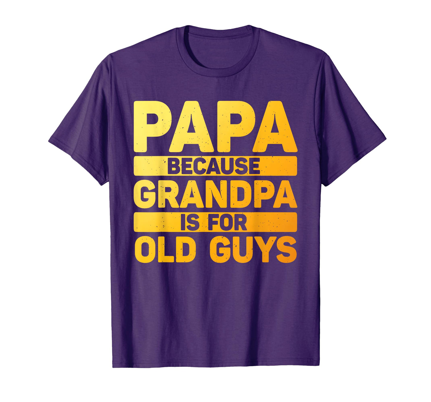 Papa Art For Grandpa Men From Grandkids Father's Day Papa T-Shirt
