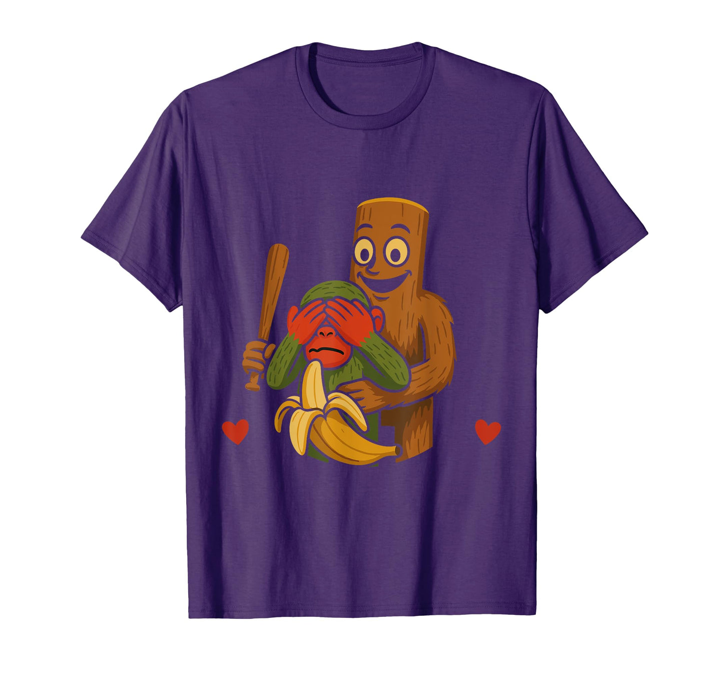 Italian Brainrot Chimpanzini Bananini Tung Sahur Kiss Cam T-Shirt