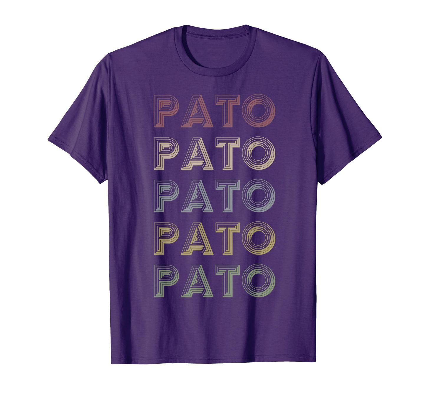 Retro Pato Repetitive Vintage Player T-Shirt