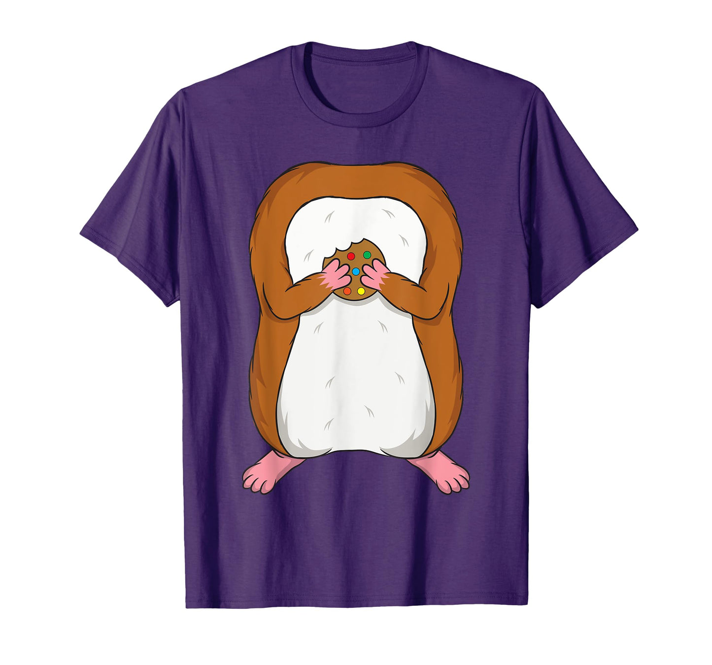 Funny Hamster Body Headless Halloween Easy Costume Outfit T-Shirt