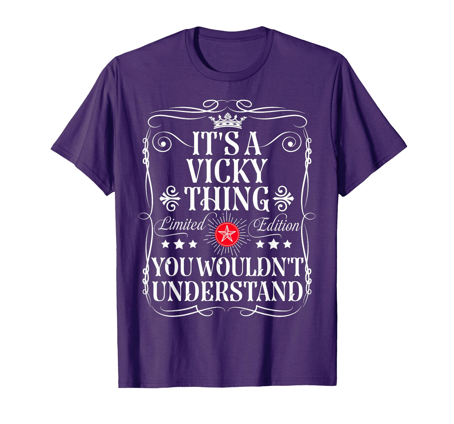 Vicky Name Its A Vicky Thing You Wouldn't Understand T-Shirt