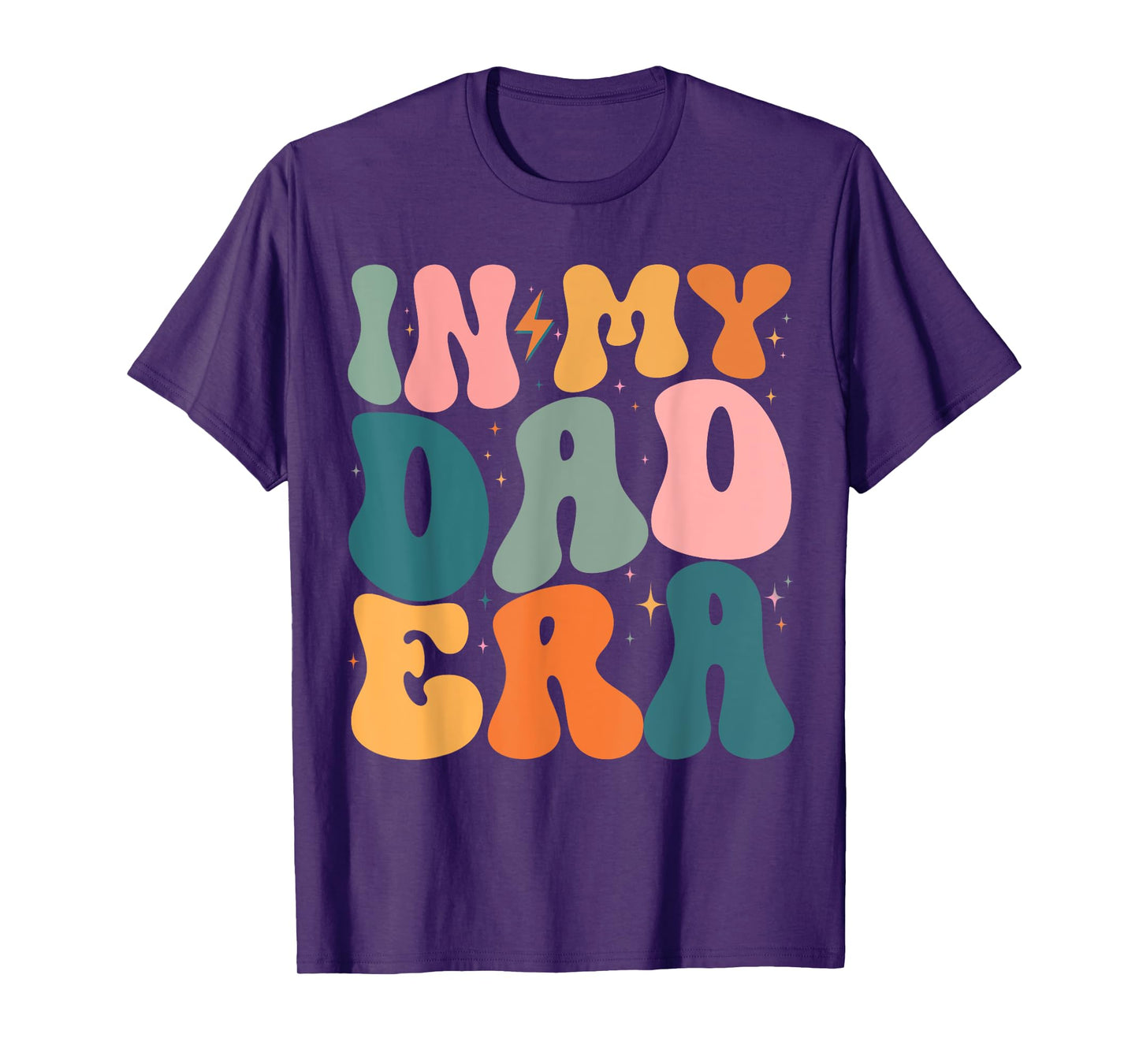 Vintage In My Dad Era Retro Fathers Day For Dad Papa Grandpa T-Shirt