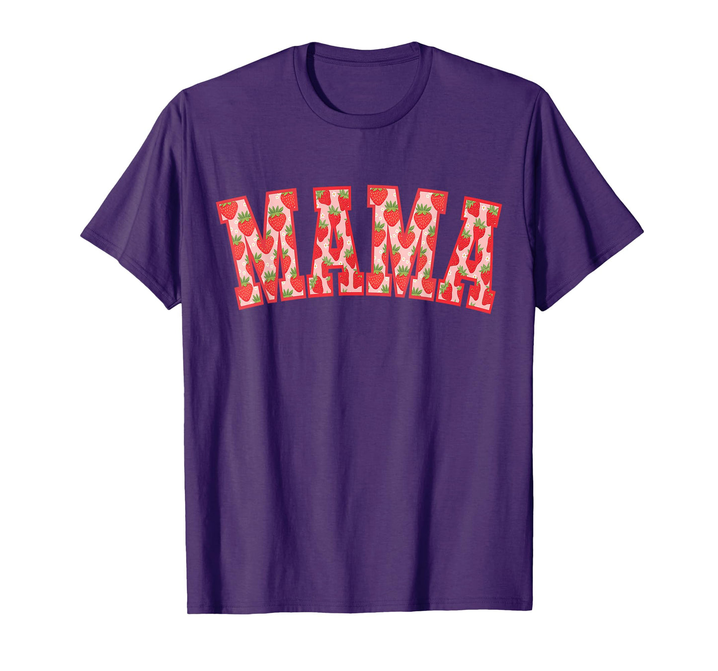 Mama Of The Berry First Birthday Strawberry Family Matching T-Shirt