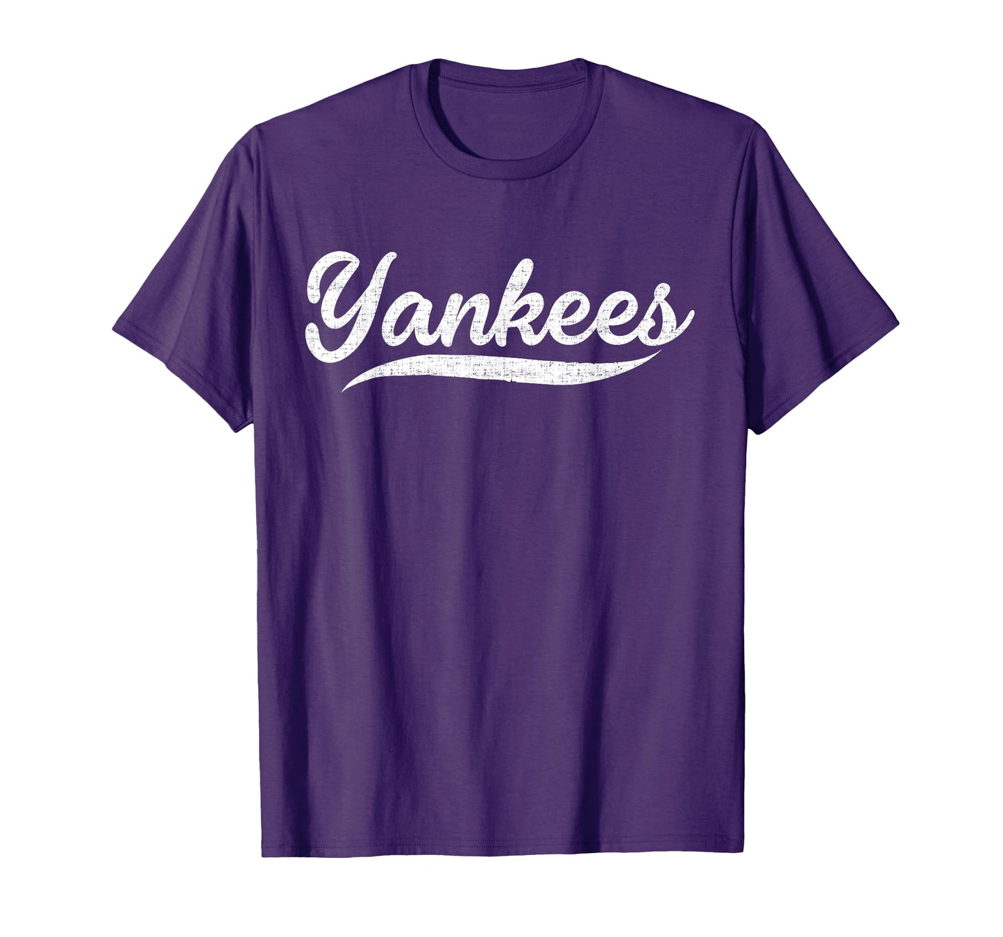 Vintage Yankees Retro Style 70s 80s First Name Personalized T-Shirt
