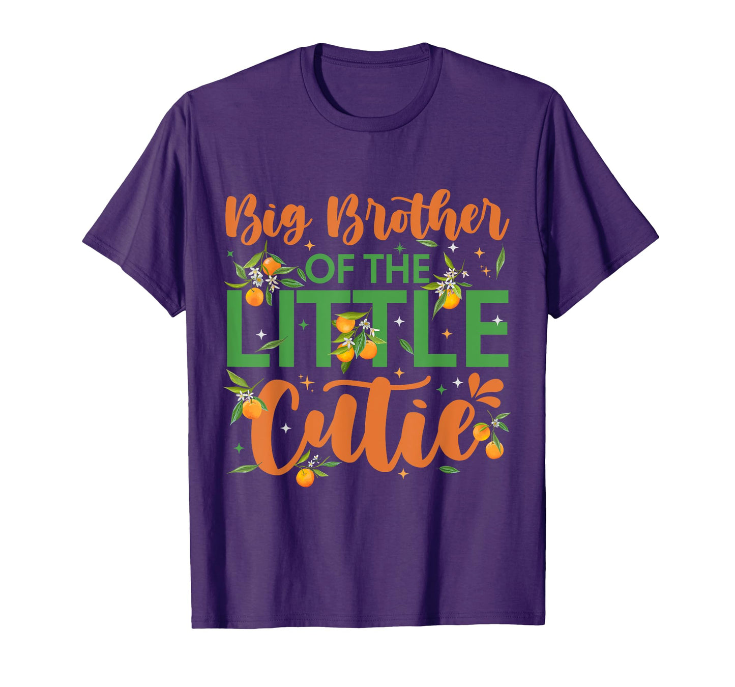 Big Brother Of The Little Cutie 1st Birthday Clementine T-Shirt