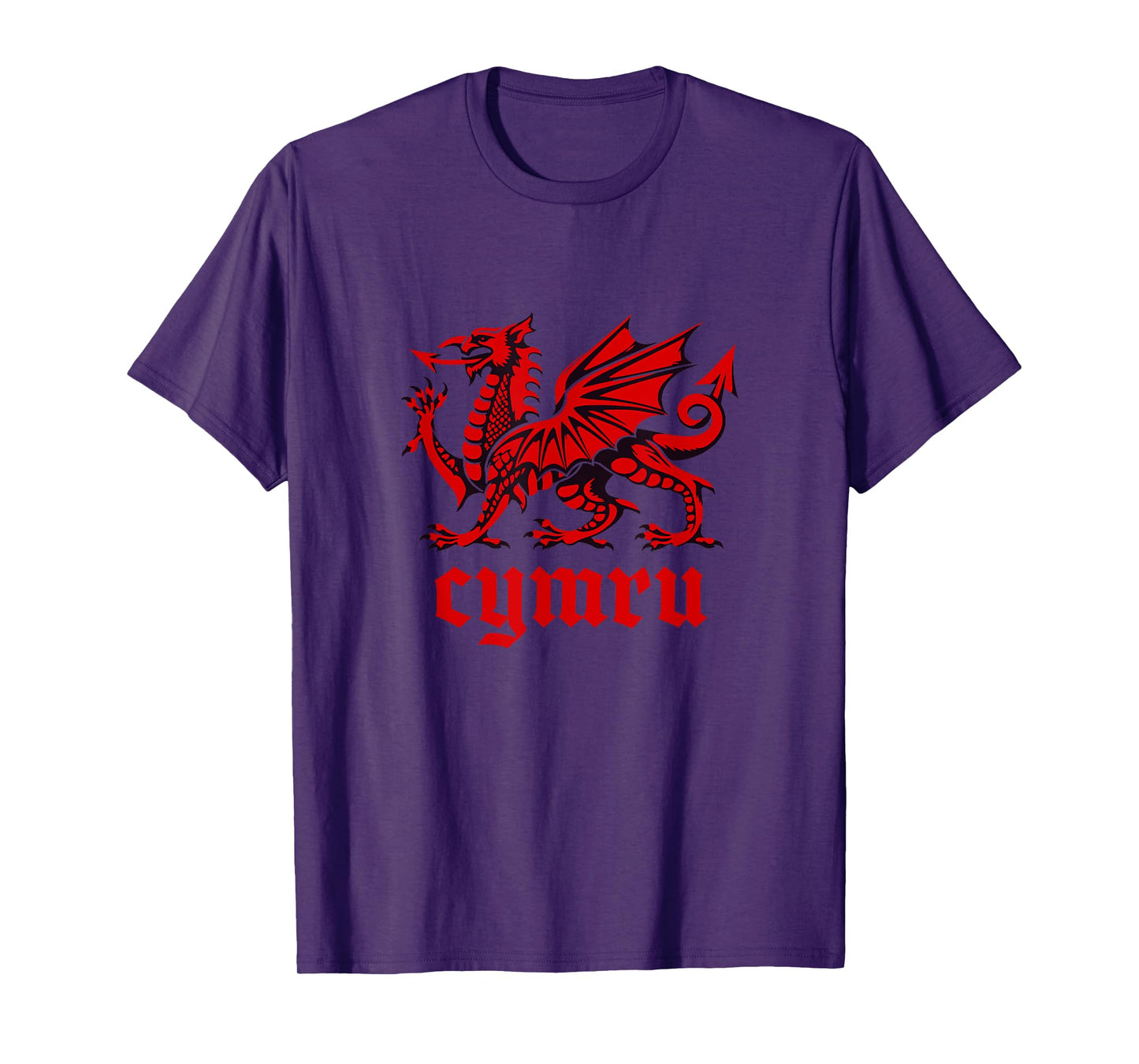 Cymru Red Welsh Dragon Cymraeg Annibyniaeth T-Shirt