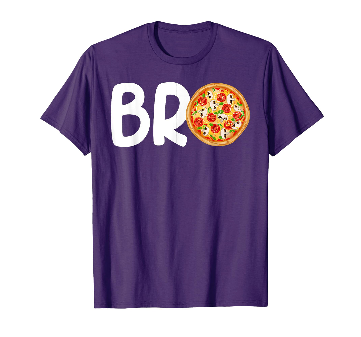 Brother Birthday Pizza 1st Birthday Pizza Family Matching T-Shirt
