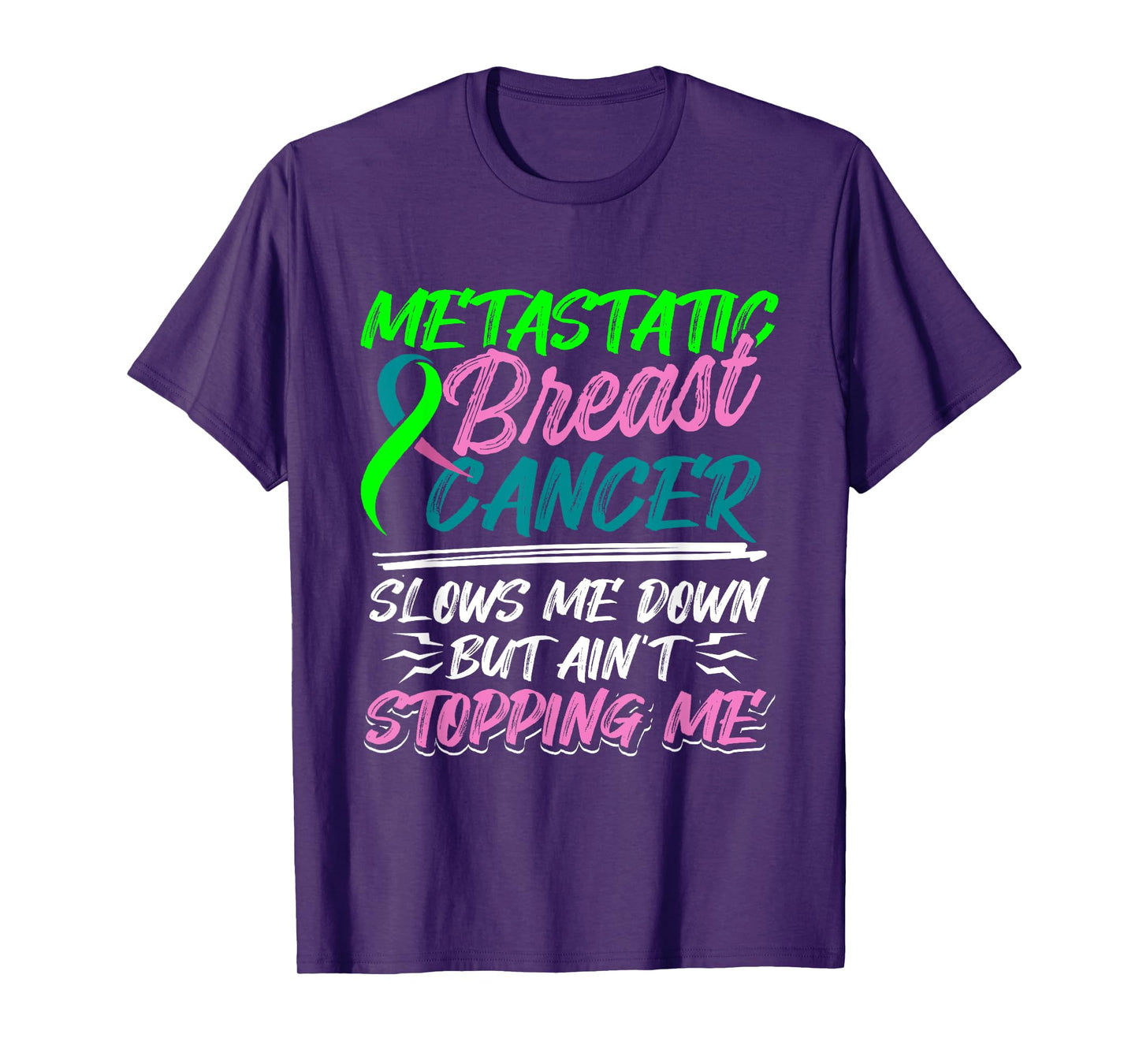 Metastatic Breast Cancer Awareness Fight Warrior T-Shirt