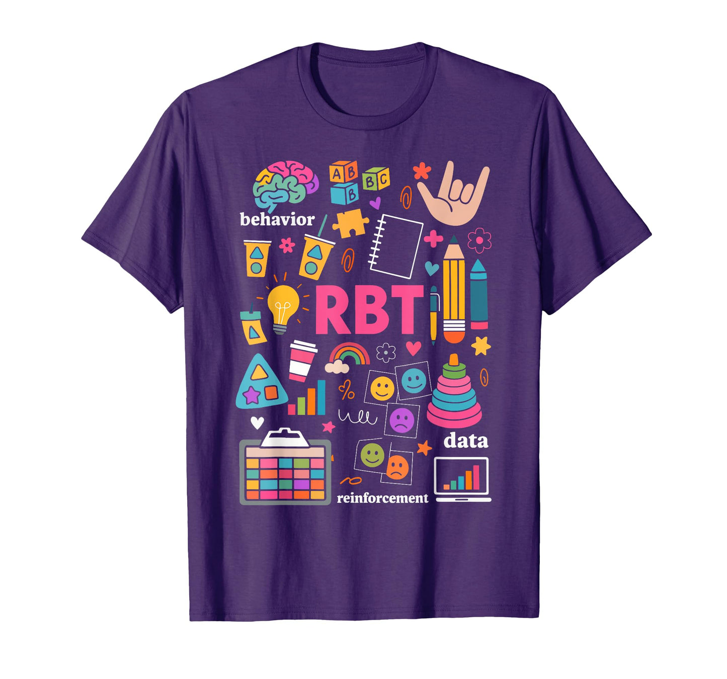 Registered Behavior Technician RBT Behavioral Therapist ABA T-Shirt