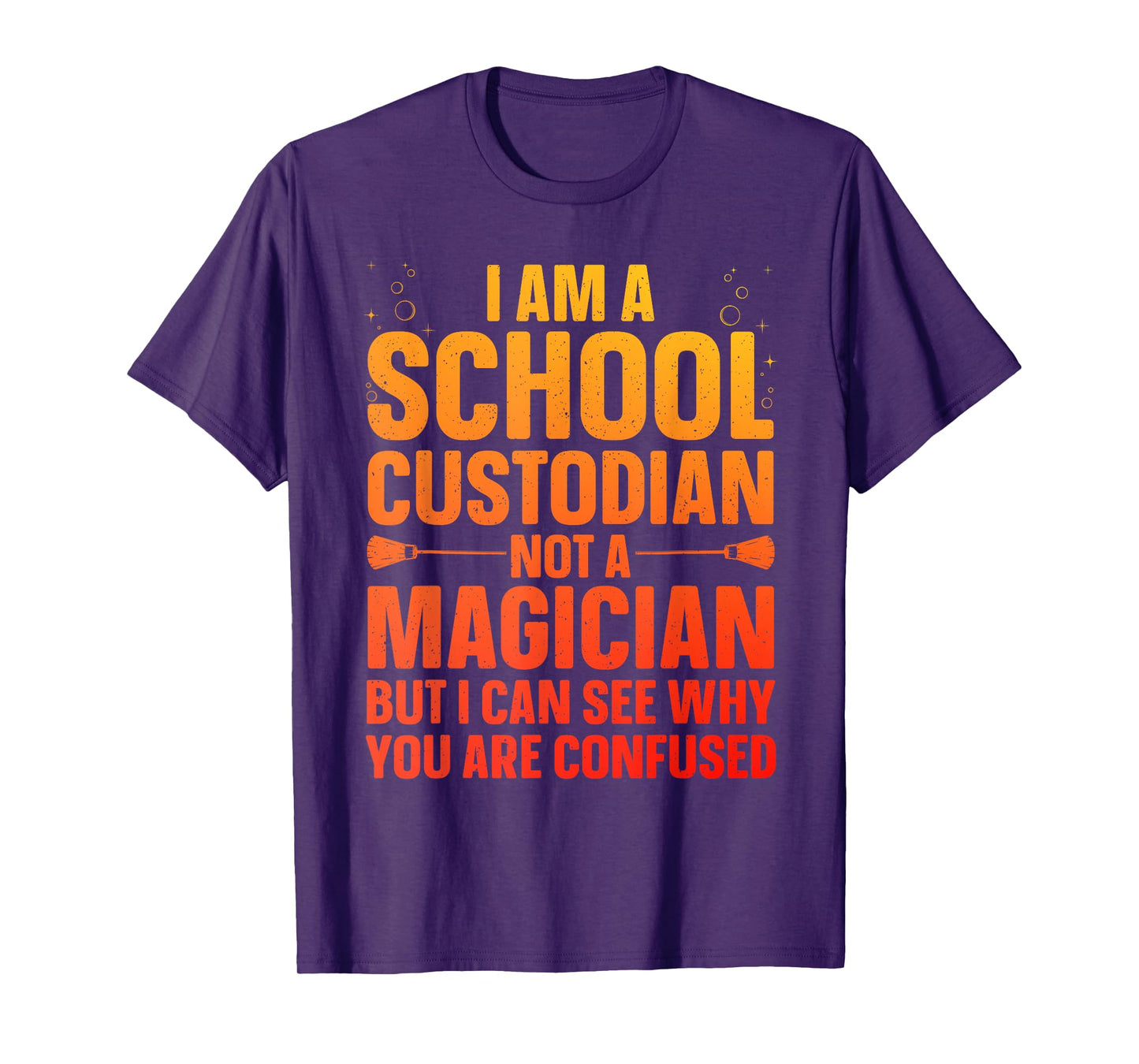 School Custodian Design For Men Women Custodian Appreciation T-Shirt
