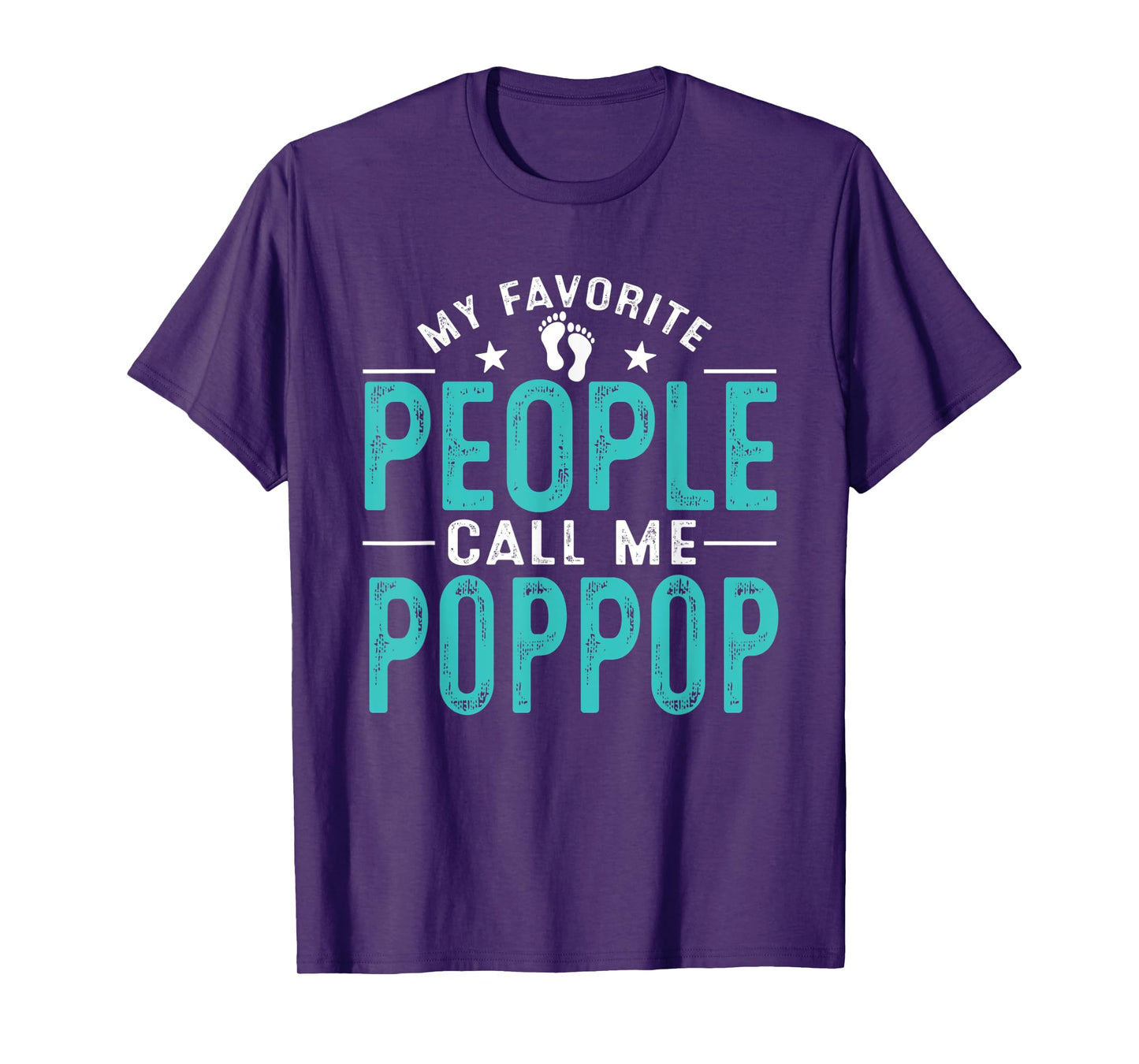 My Favorite People Call Me PopPop Vintage Funny PopPop Fathe T-Shirt