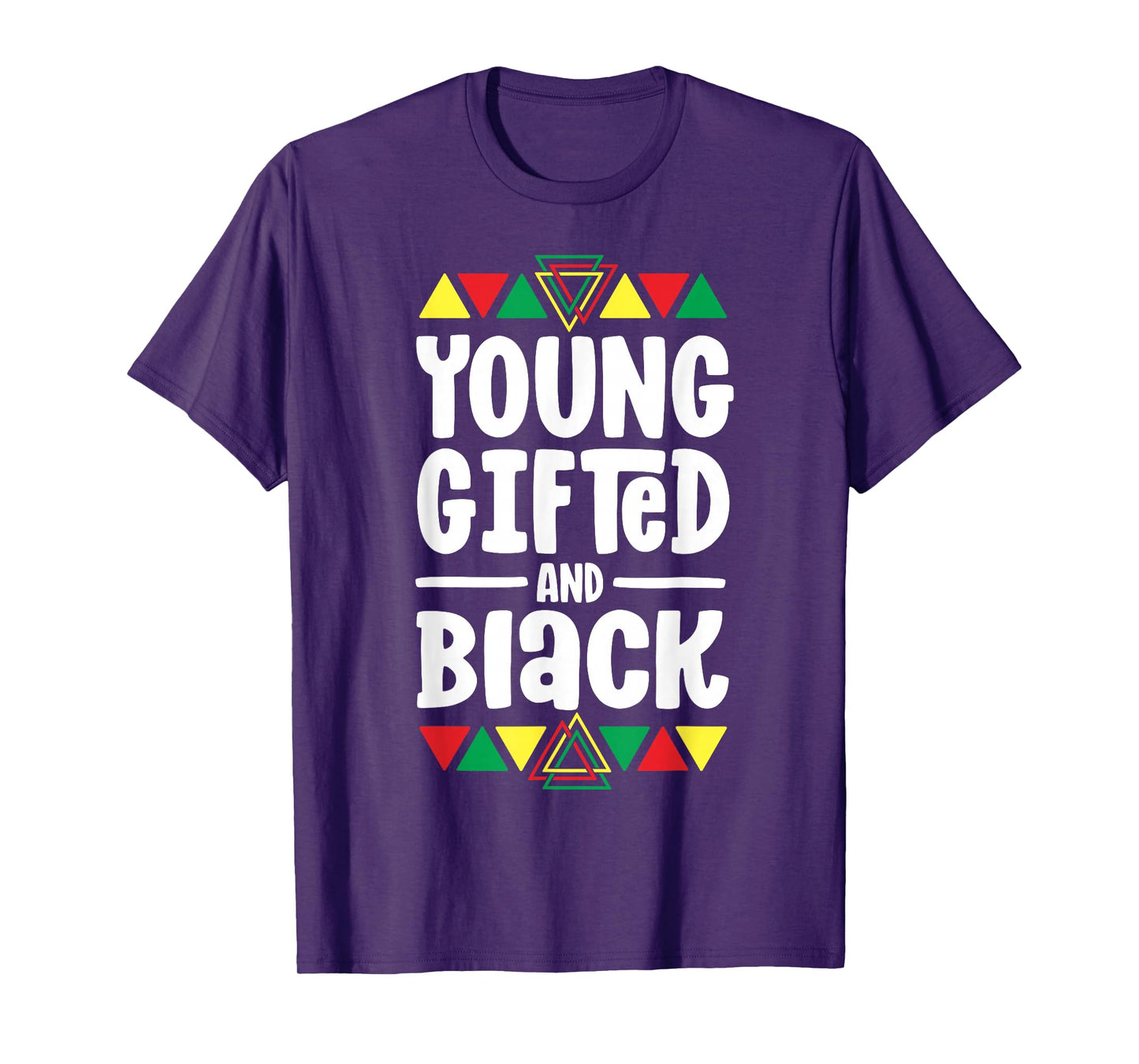 Young Gifted And Black History Shirts For Boys African T-Shirt