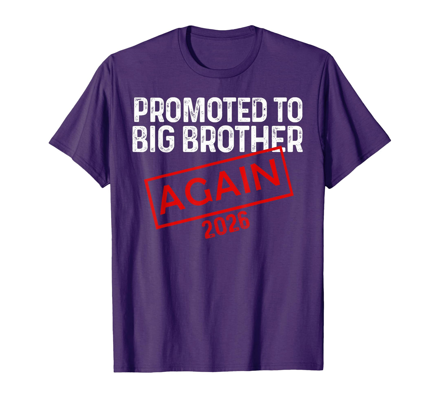 Big Brother Again 2026 Promoted to Big Bro Again 2026 T-Shirt