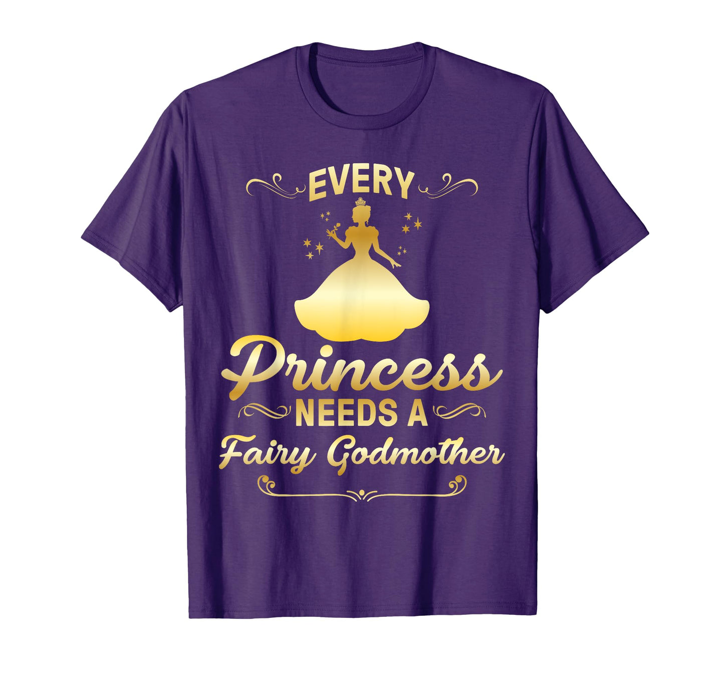 Funny Fairy Godmother Gift For Women Cool Princess Godmother T-Shirt