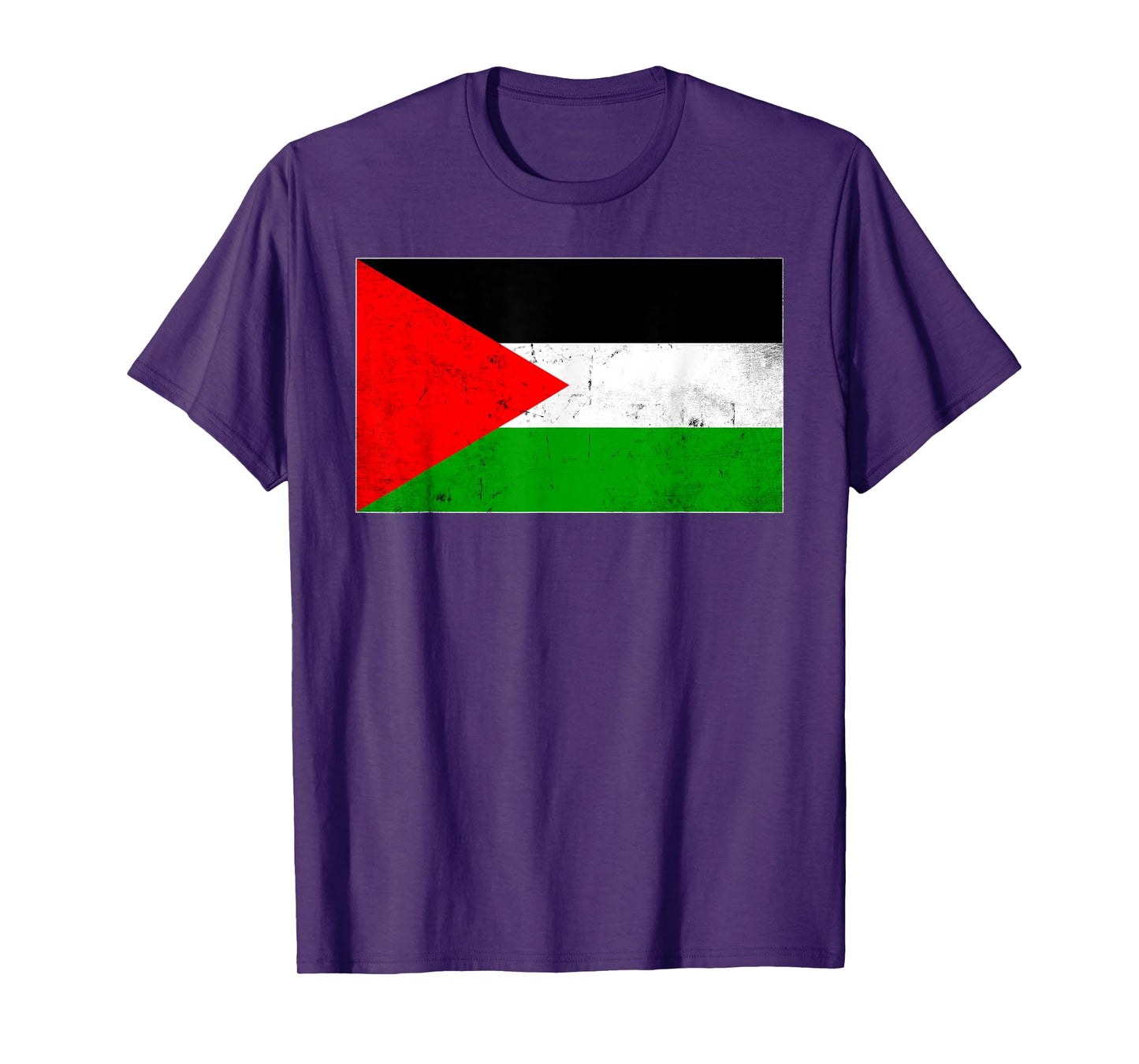 Vintage Palestine Flag For Men Women Kids Boys Girls T-Shirt