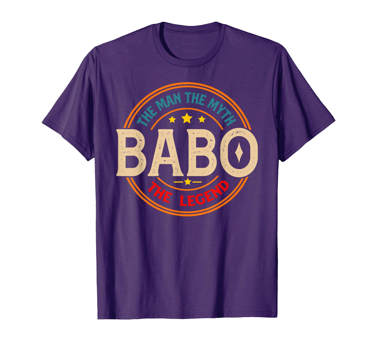 BABO The Legend The Man, Funny BABO Fathers Day T-Shirt