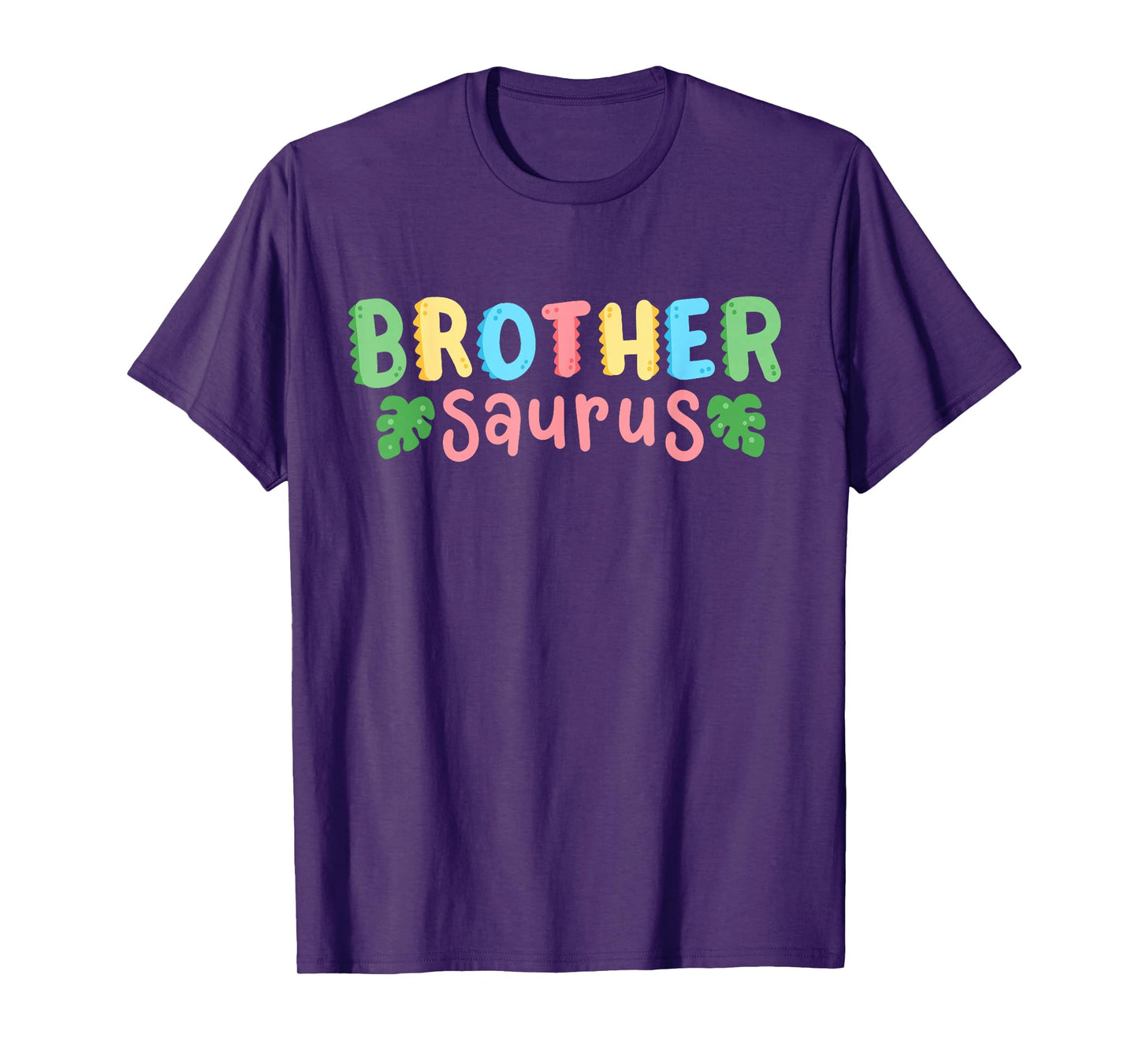 Brother Saurus Kids Dinosaur Birthday Party Family Matching T-Shirt