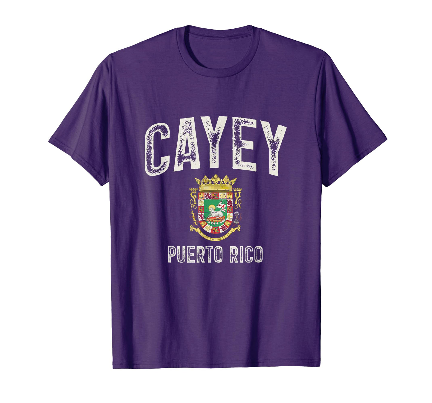 Cayey City in Puerto Rico, Puerto Rico Armorial T-Shirt