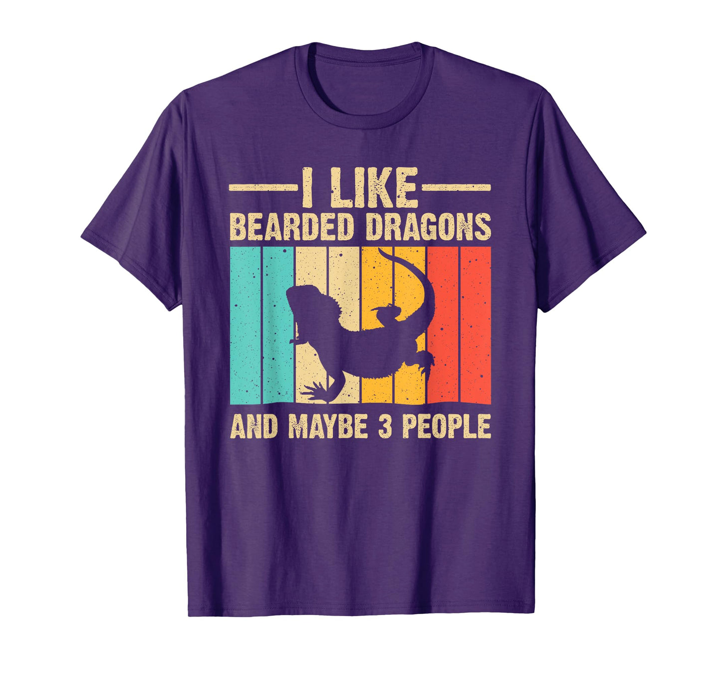 Funny Bearded Dragon Design Pogona Reptile Lover Men Women T-Shirt