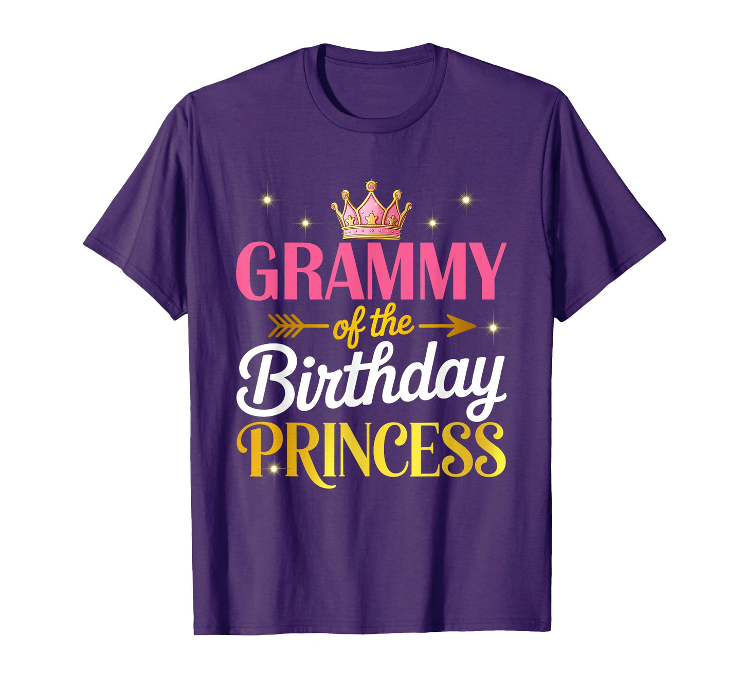 Grammy Of The Birthday Princess Birthday Girl Kid Family T-Shirt