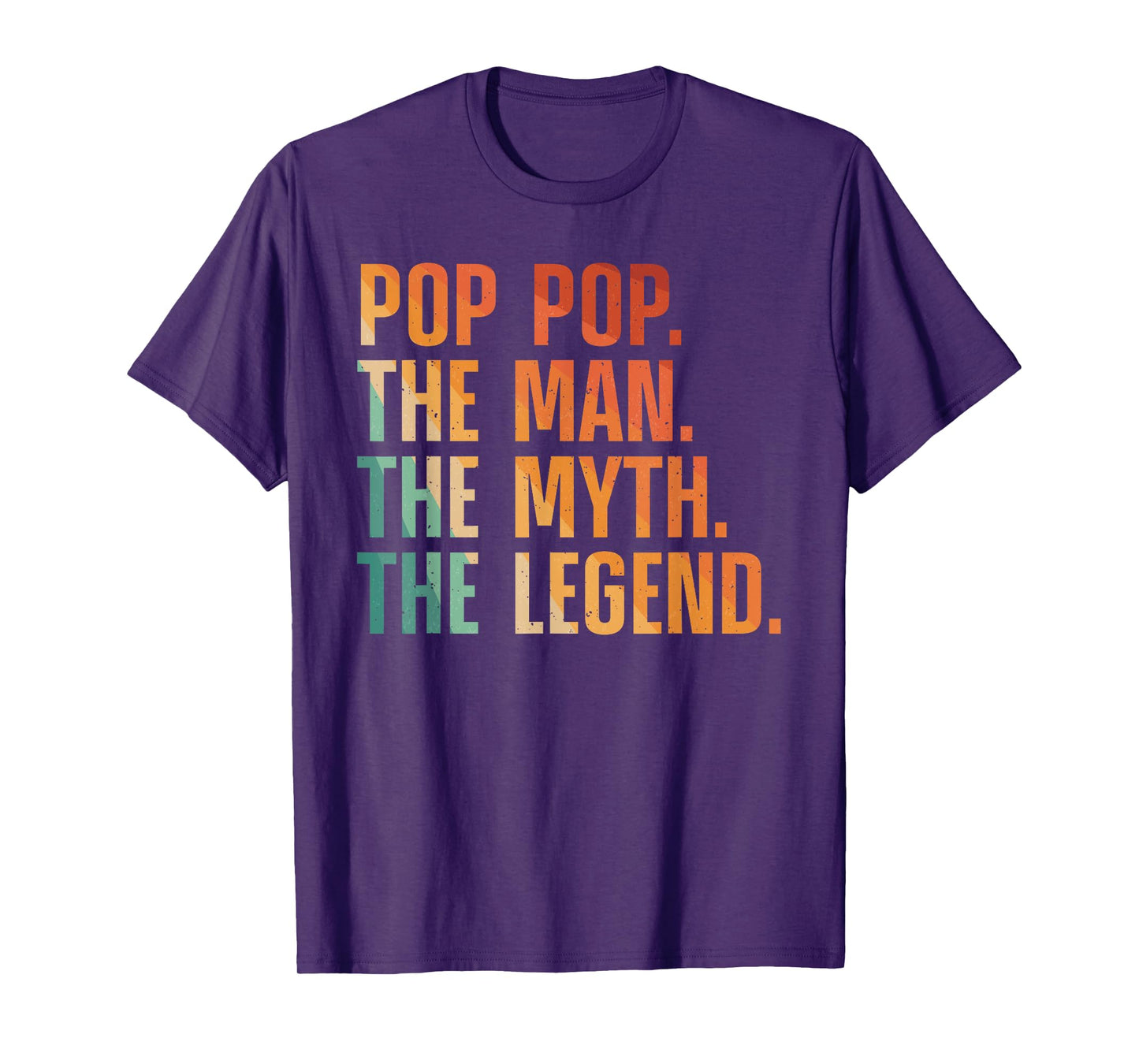 Pop Pop Art For Grandpa Grandfather From Grandkids Pop Pop T-Shirt